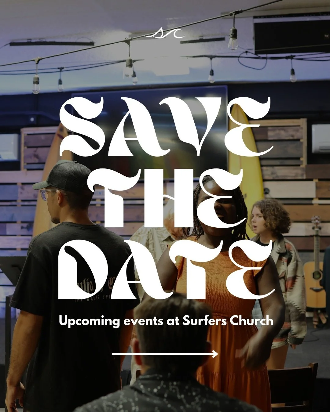 MARK YOUR CALENDAR!!! We have some exciting events coming up to kickoff the new year! 
Stay tuned for more updates. 

Surfers Church | 54 Ohai St. Wahiawa, Hawaii