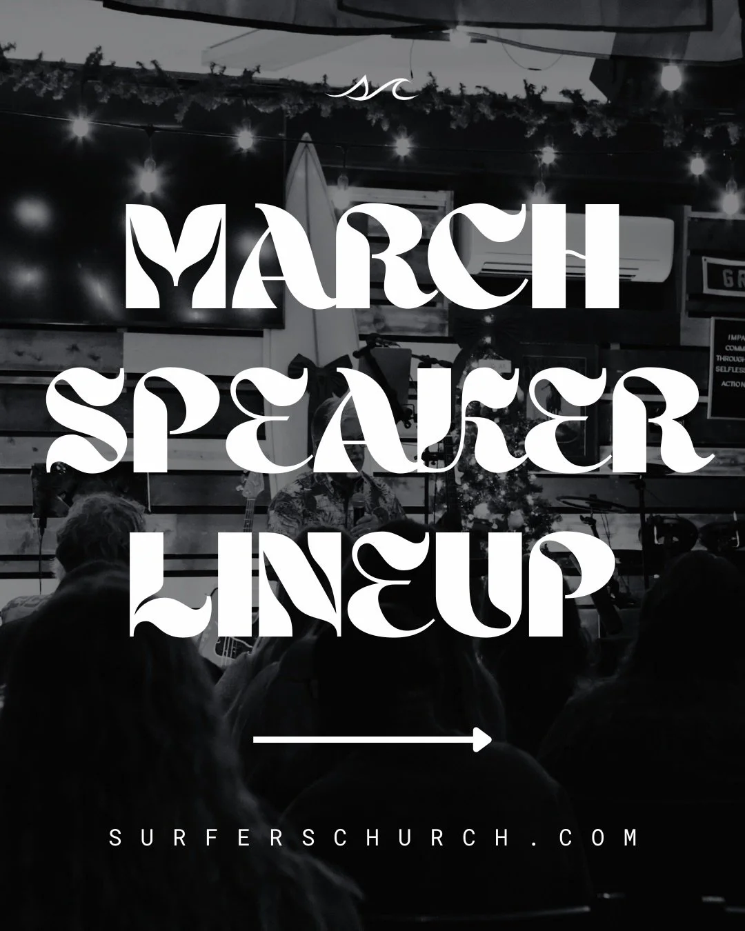 We have an exciting lineup of speakers coming through Surfers Church this month! Join us at 7:15pm every Saturday night for a time of worship, the word, and fellowship!

Saturdays | 7:15pm | 54 Ohai St. Wahiawa, Hawaii
