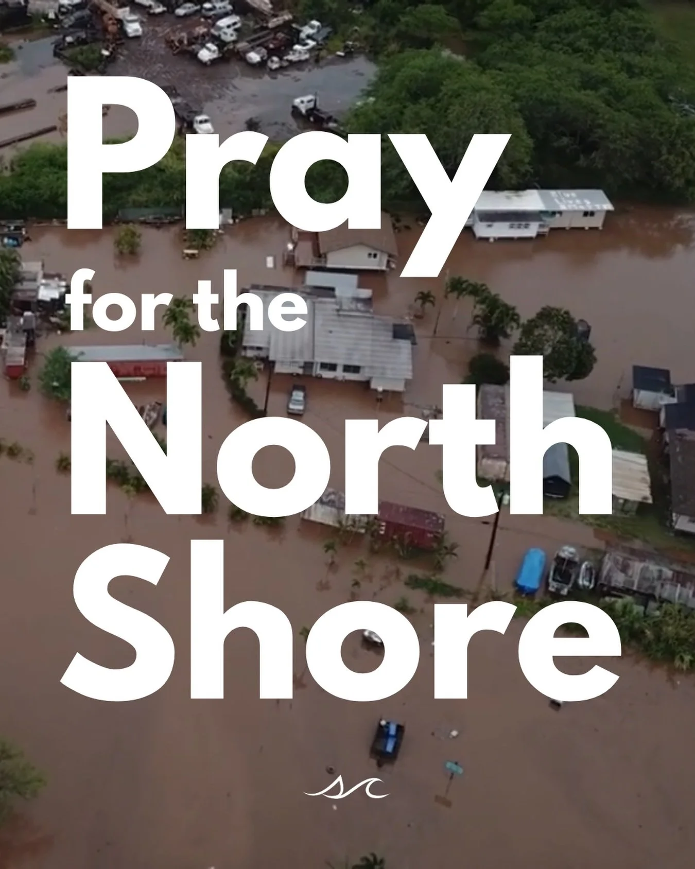 Please join us in praying for the North Shore and the island, for the safety of the surrounding community, and for the rains to subside!
