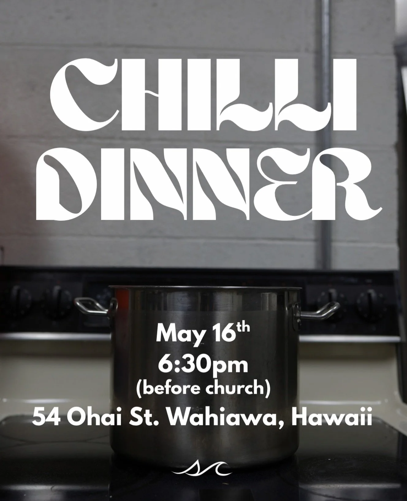 Chilli Dinner is TOMORROW NIGHT!!! Join us before church for a time of food and fellowship! This is a great opportunity to get more plugged into the Surfers Church community, bring a friend and meet someone new!

Saturday | 6:30pm | 54 Ohai St. Wahia