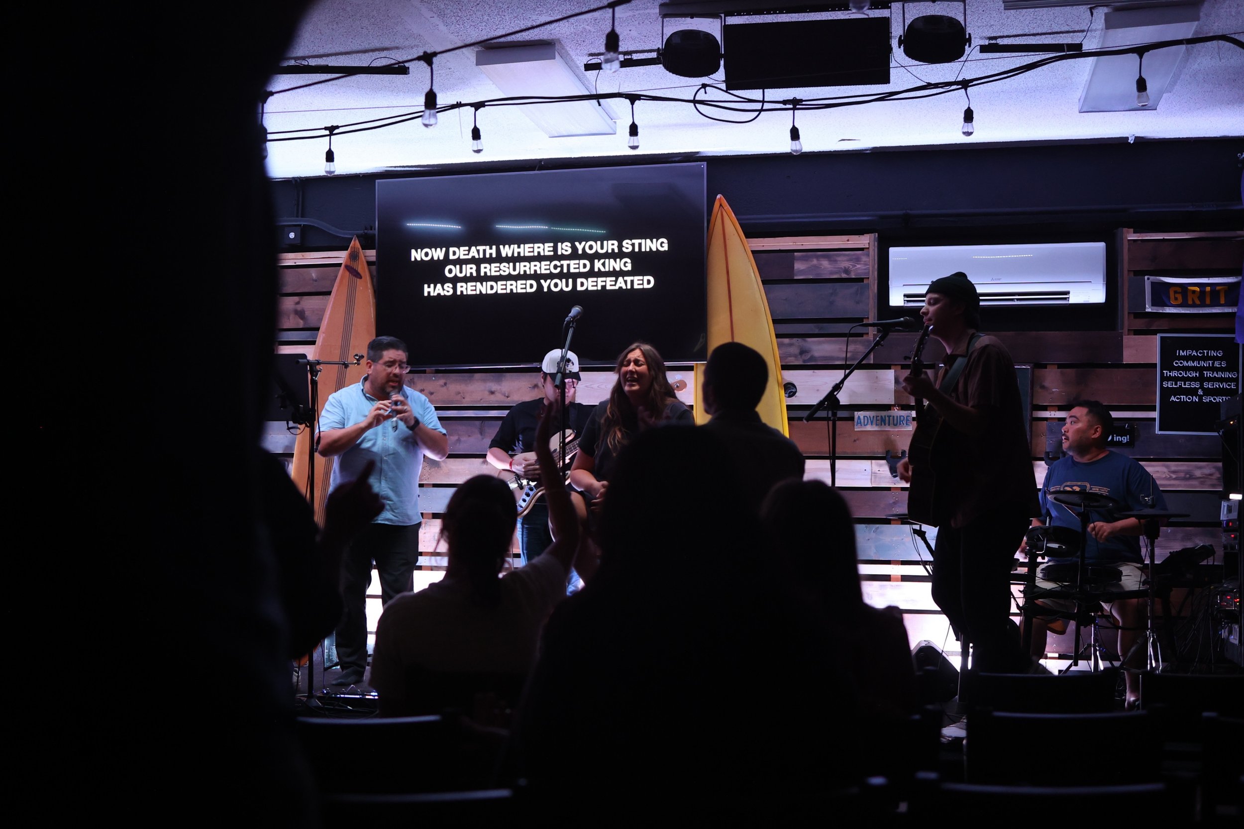 Join us for church TONIGHT!!! And don&rsquo;t forget about Chilli Dinner before service at 6:30, this is a great opportunity to meet more of the Surfers Church community. Come for an engaging evening of worship, fellowship, and the word!

Saturday | 