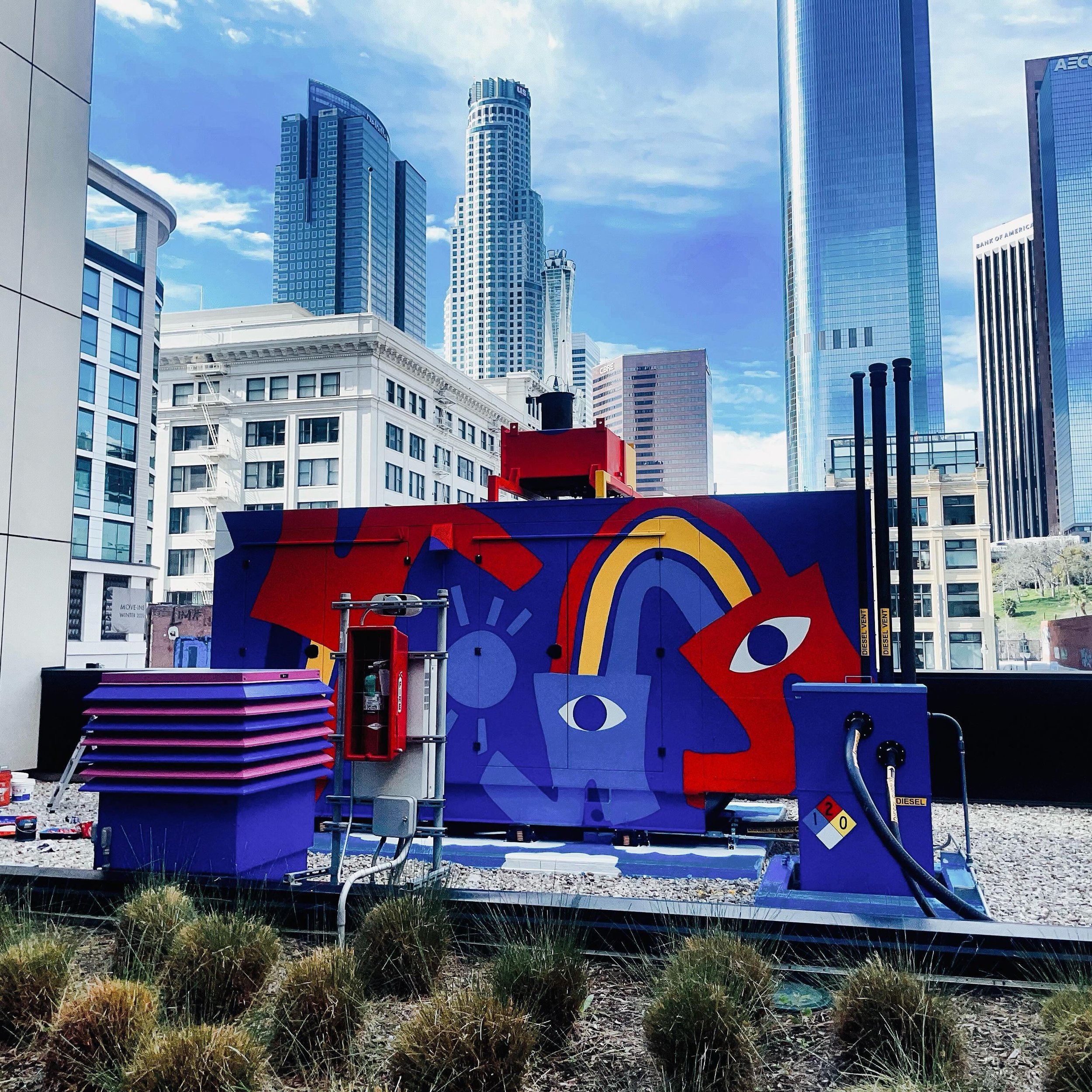 Rly cool pic of the generator for @citizenm by @jessincase aka hot daddy conkwright 📸❤️

#art #mural #losangeles #laart #lamural #ily  #fyp