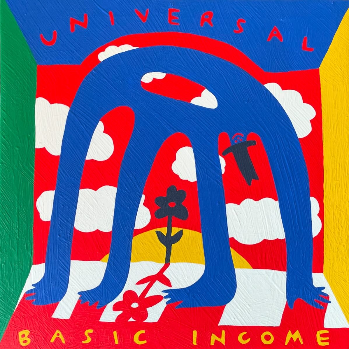 I found the cure for everything 

#universalbasicincome

12&rsquo;&rsquo;x12&rsquo;&rsquo; double stacked canvas, 2 inch depth
www.katbing.com/shop 

#party4ever #art