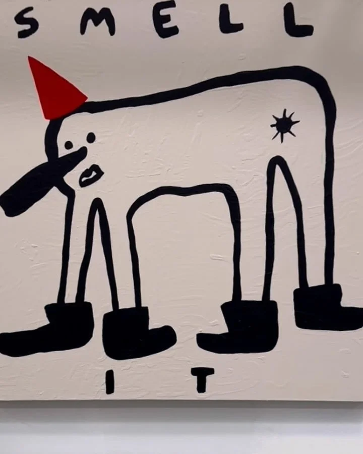 The &ldquo;Smell It&rdquo; Series (2024)
Acrylic on recycled canvases
🔴 sold (obviously) 

Come by n see the art b4 it gone on Thurs and Fri ! 1:30-7pm in Echo Park ❤️ 🎁  628 N Alvarado St
#ily #katbing #howlerbing #art