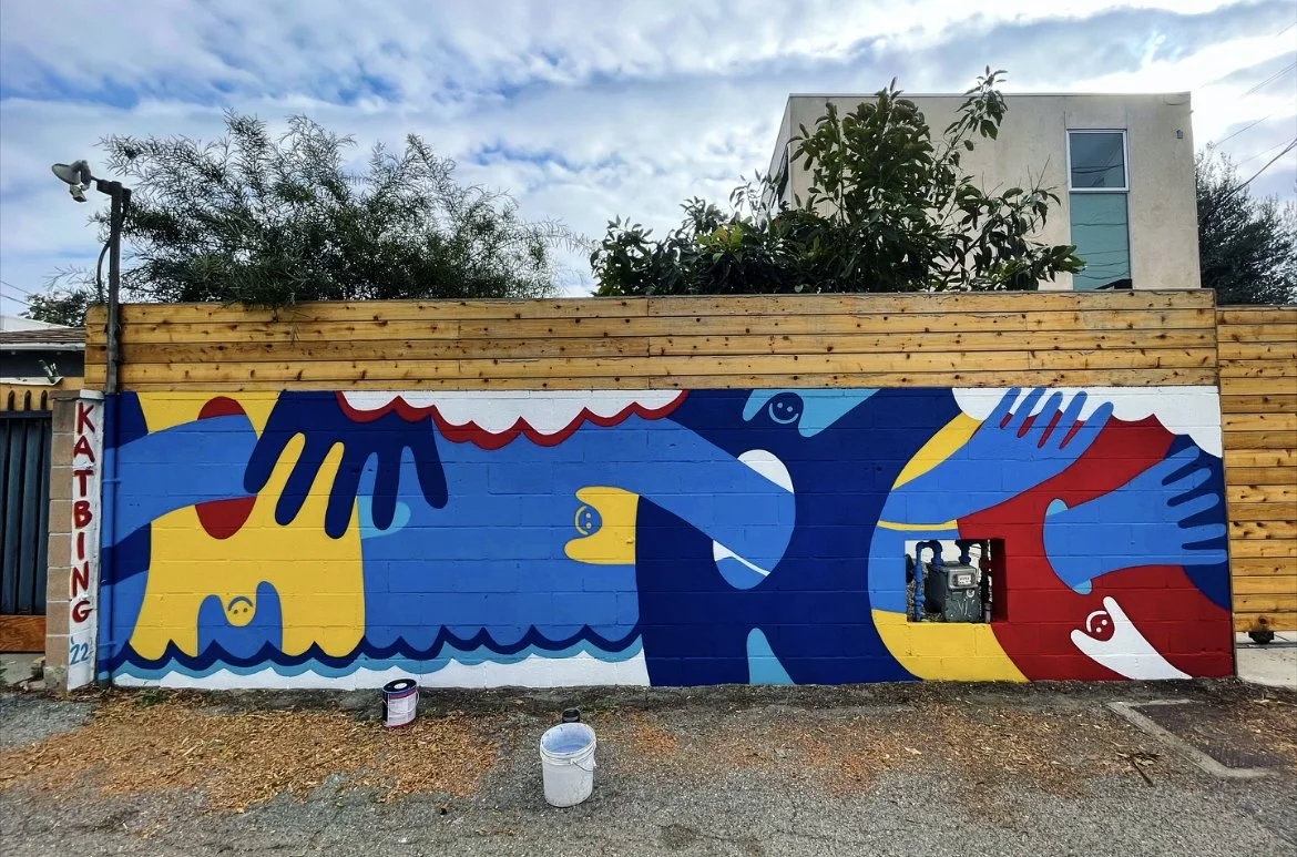 Mar Vista, Ca Mural by Katbing 2022