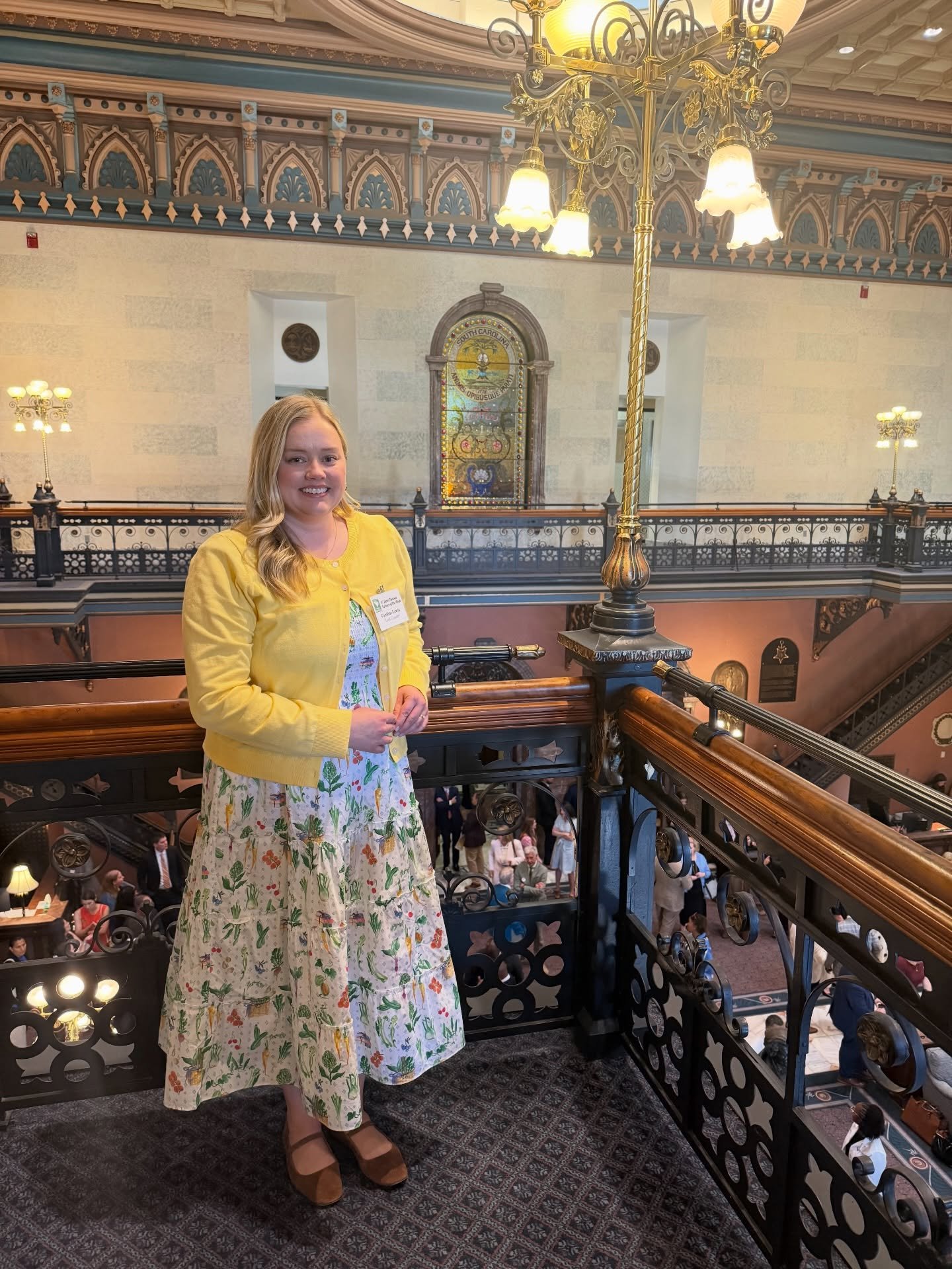 I had the proviledge of being recognized as Farmer of the Week by the South Carolina Farm Bureau at the State House this week.🤍🌾

But the moment I can&rsquo;t stop thinking about was sitting in a Senate hearing.

A fourth-generation farmer shared w