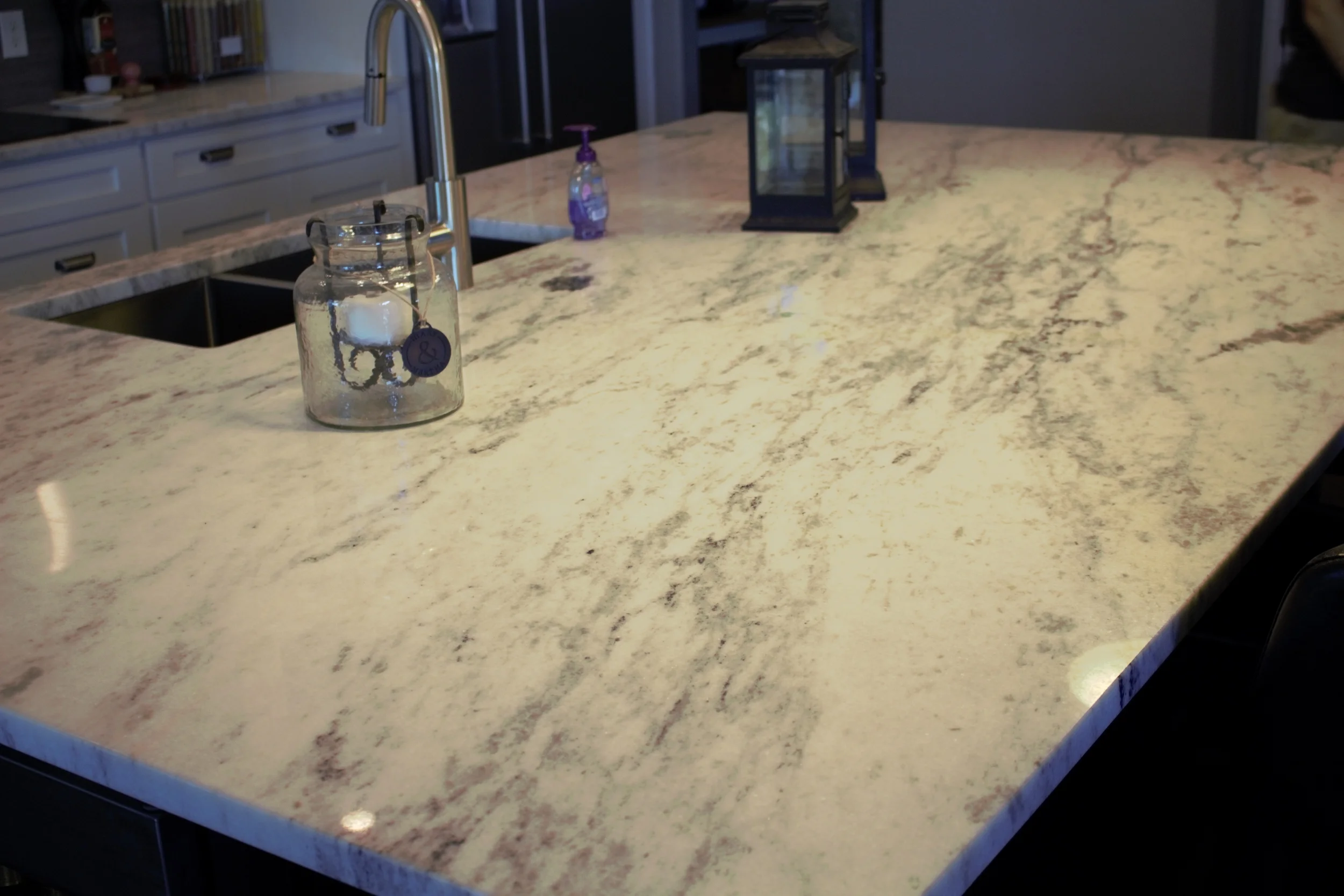 Countertop Kitchen Labeled Gallery: Our Work - Kitchens — Blue Label Granite Countertops Austin