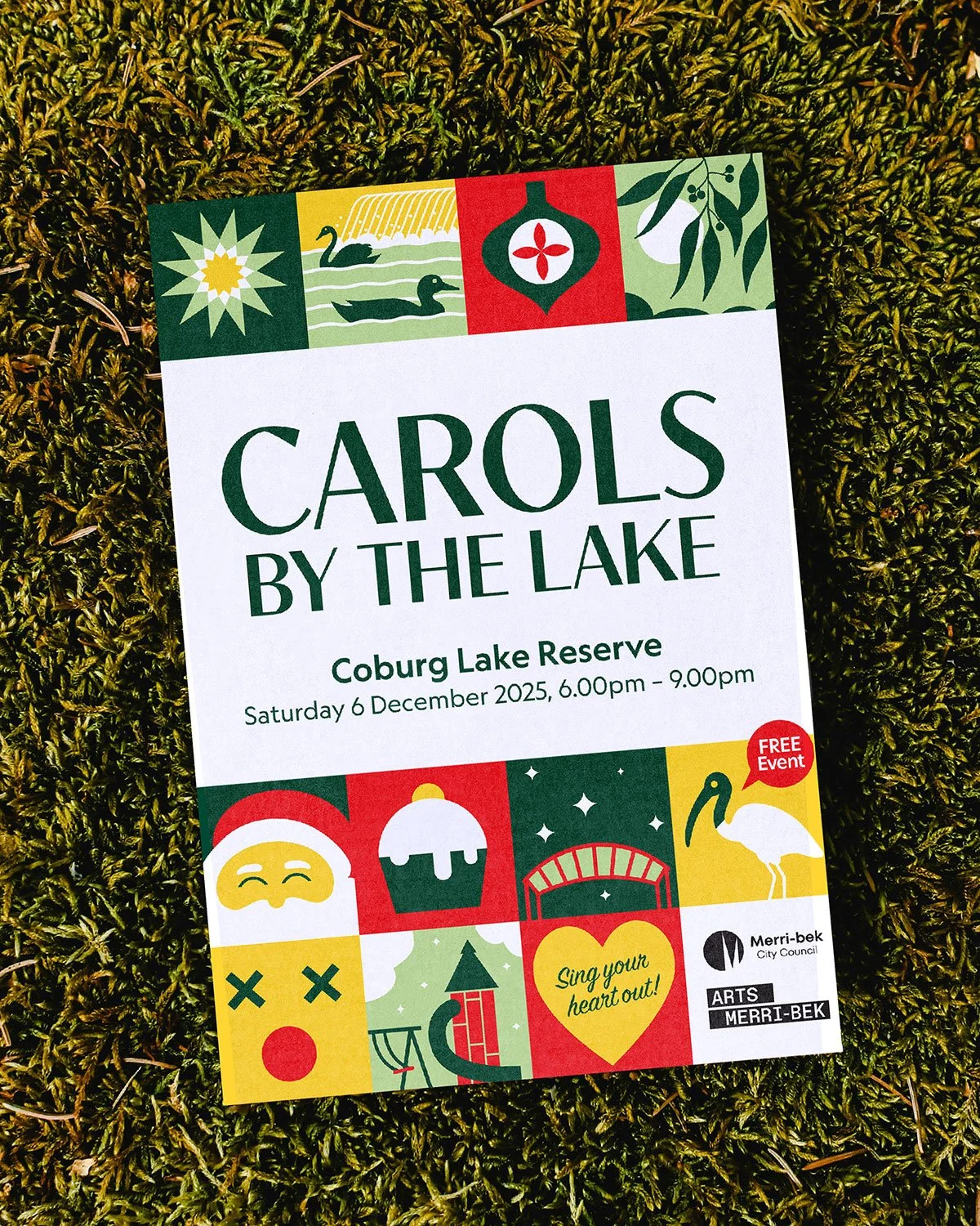 Carols by the Lake program booklet