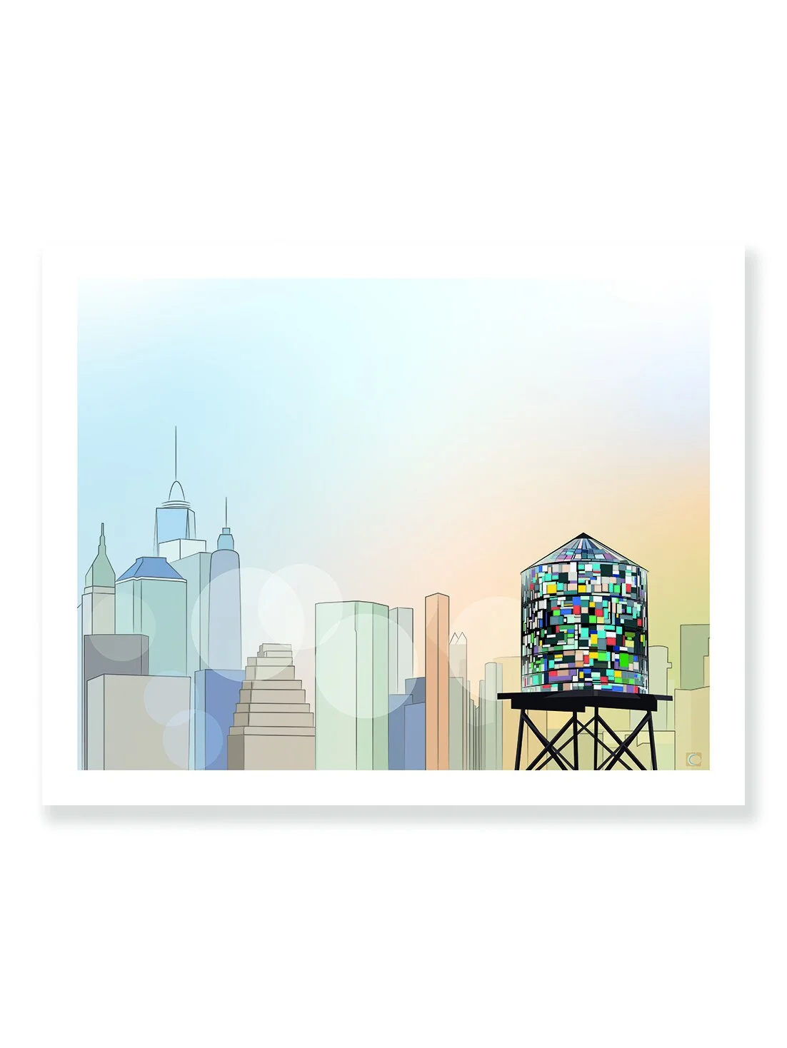 Brooklyn Watertower (Dreamy)
