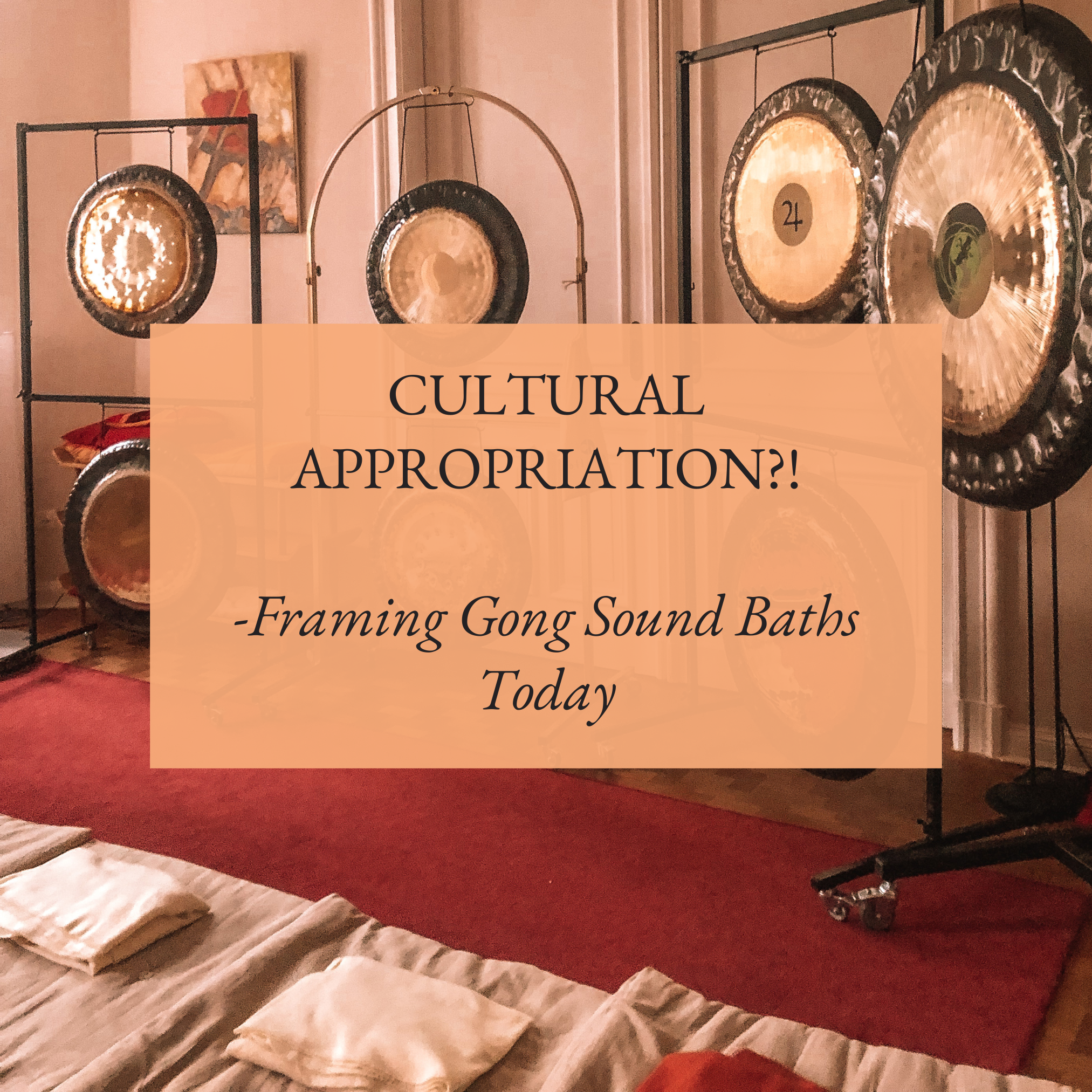 Gong Cultural Appropriation how to play gong