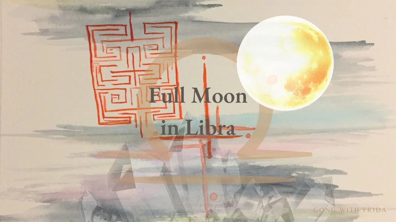 RELEASE • Full Moon in Libra Gong Meditation 