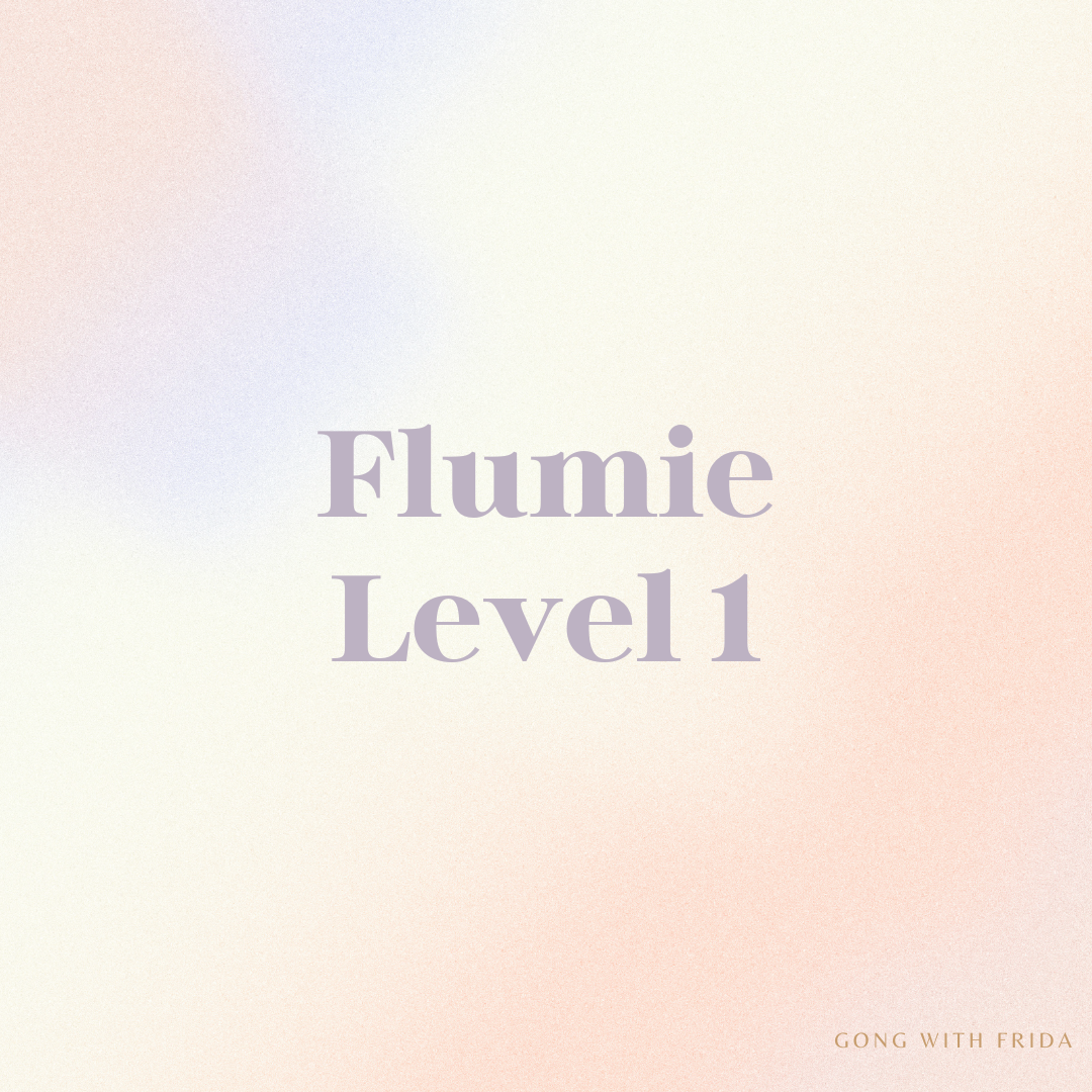 Flumie Level 1 Bear Love Gong Training