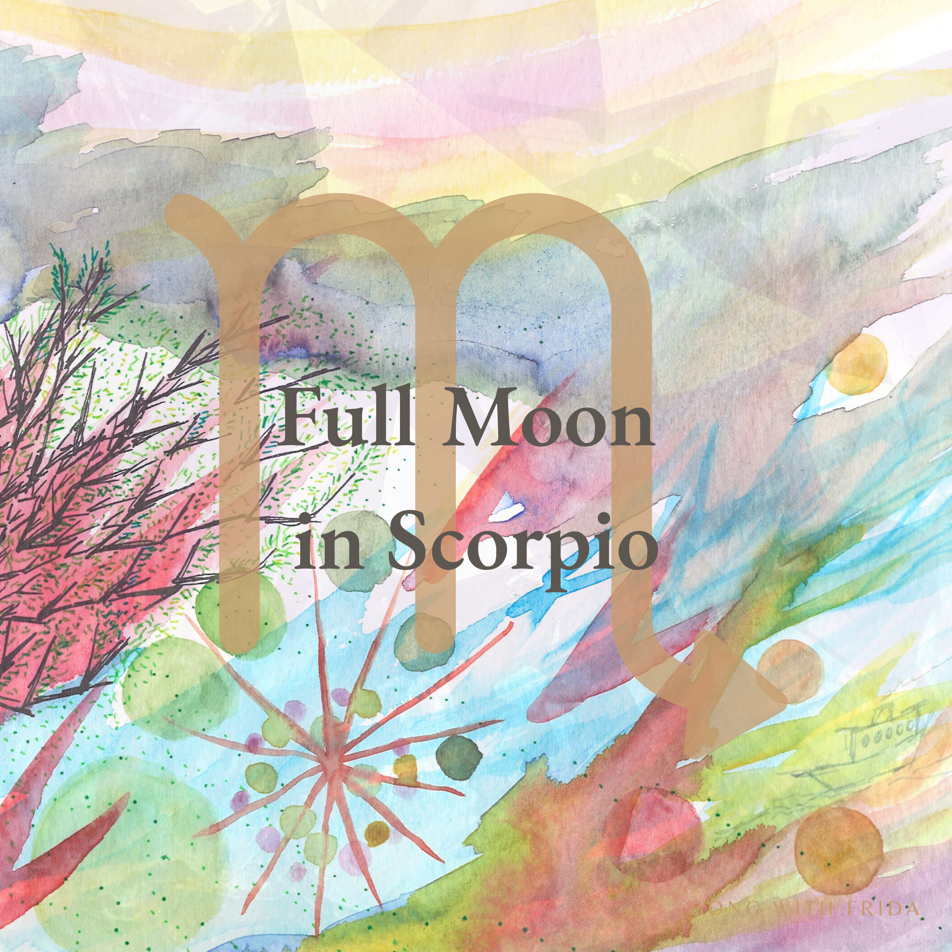 Lunar sound healing meditation scorpio full moon online