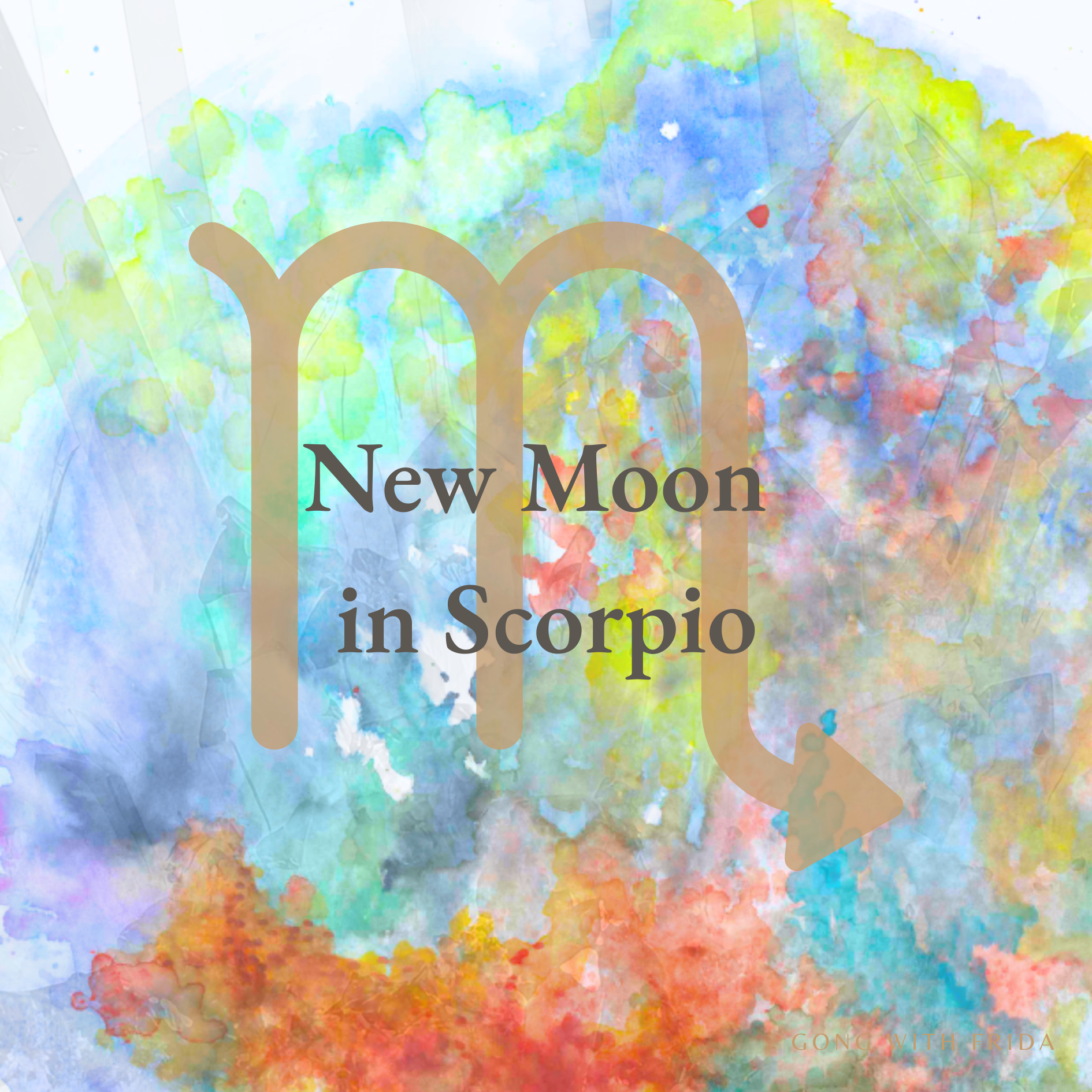 scorpio new moon gong meditation online sound bath