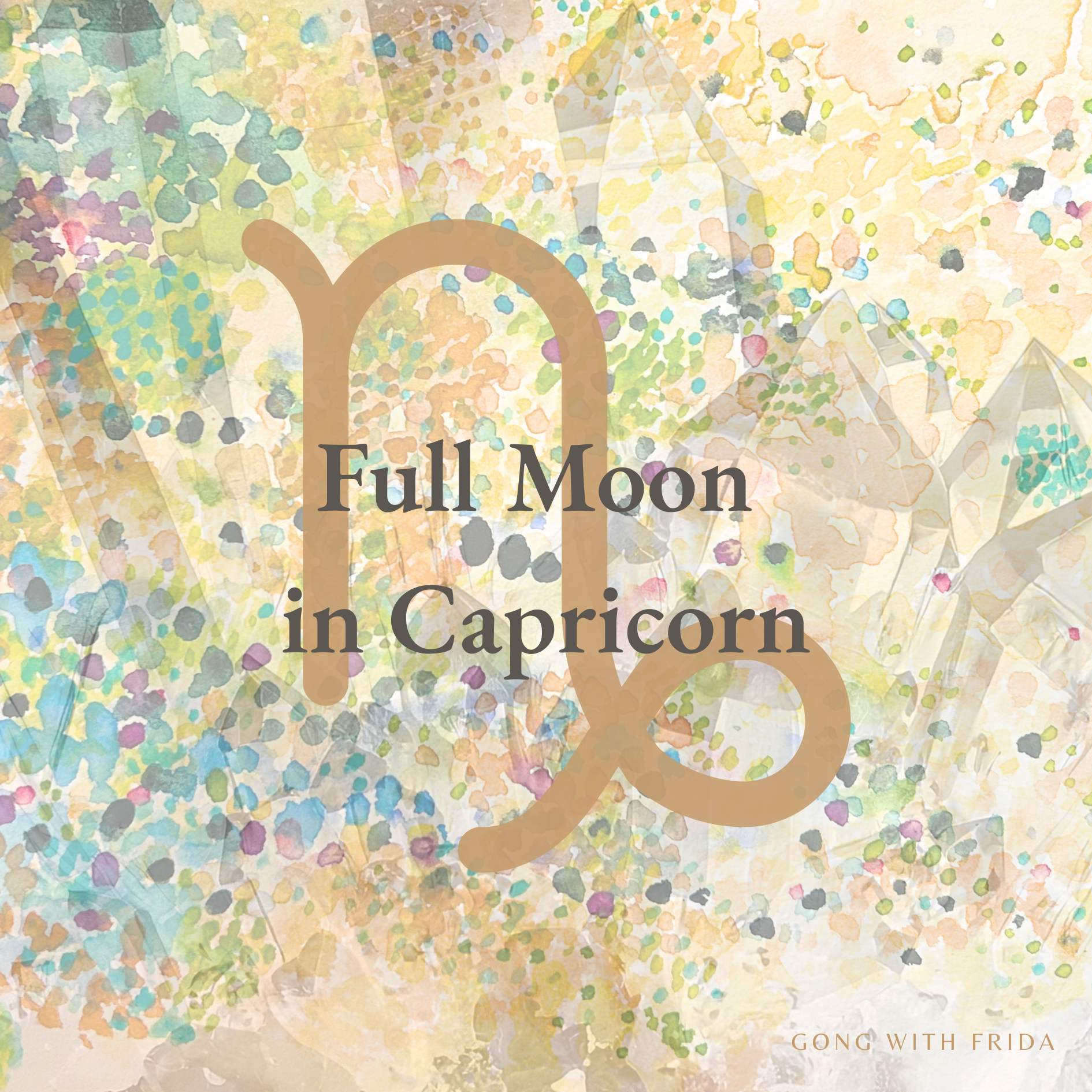 gong meditation full moon in capricorn online