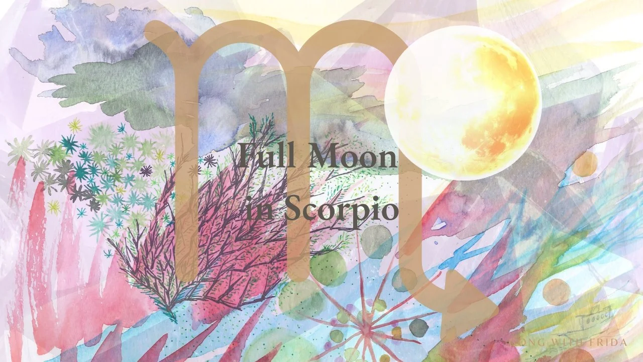 RELEASE • Full Moon in Scorpio Gong Meditation