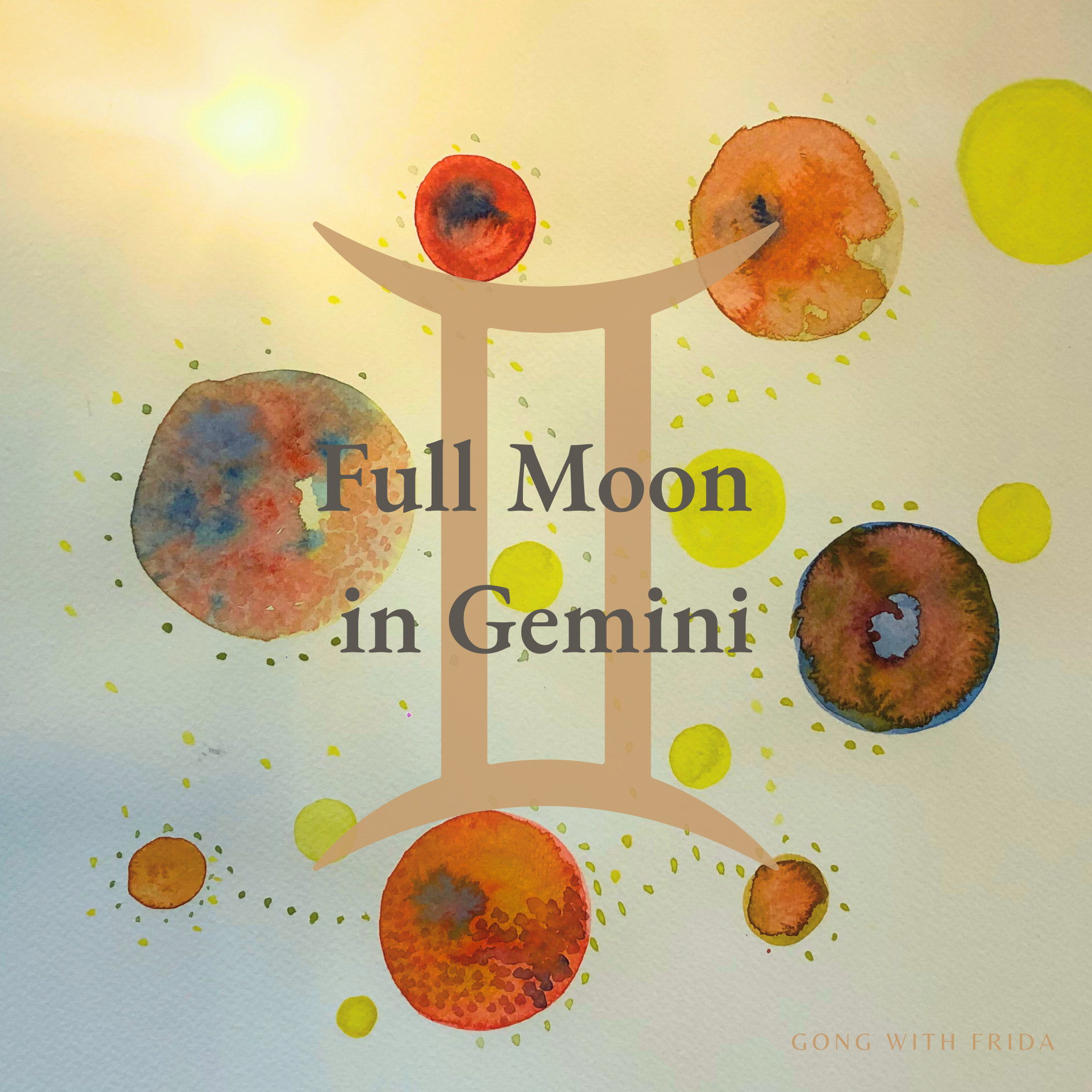 full moon in gemini sound healing meditation with gong