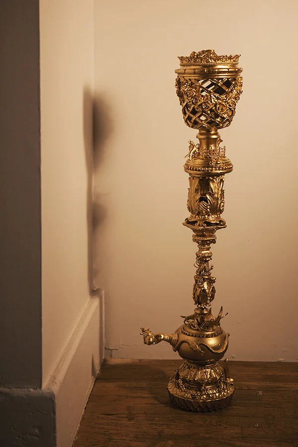 "Staff of the Tornado of Terror" 37" x 7"