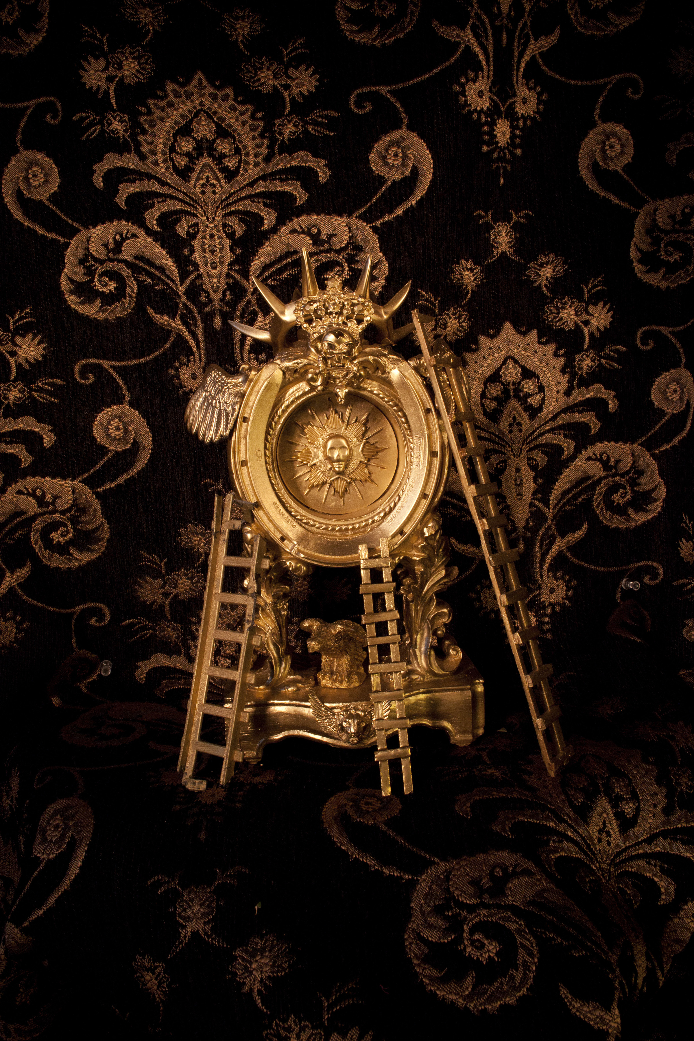 "Trophy for the Ascending" Photo Montage, mixed media 2015