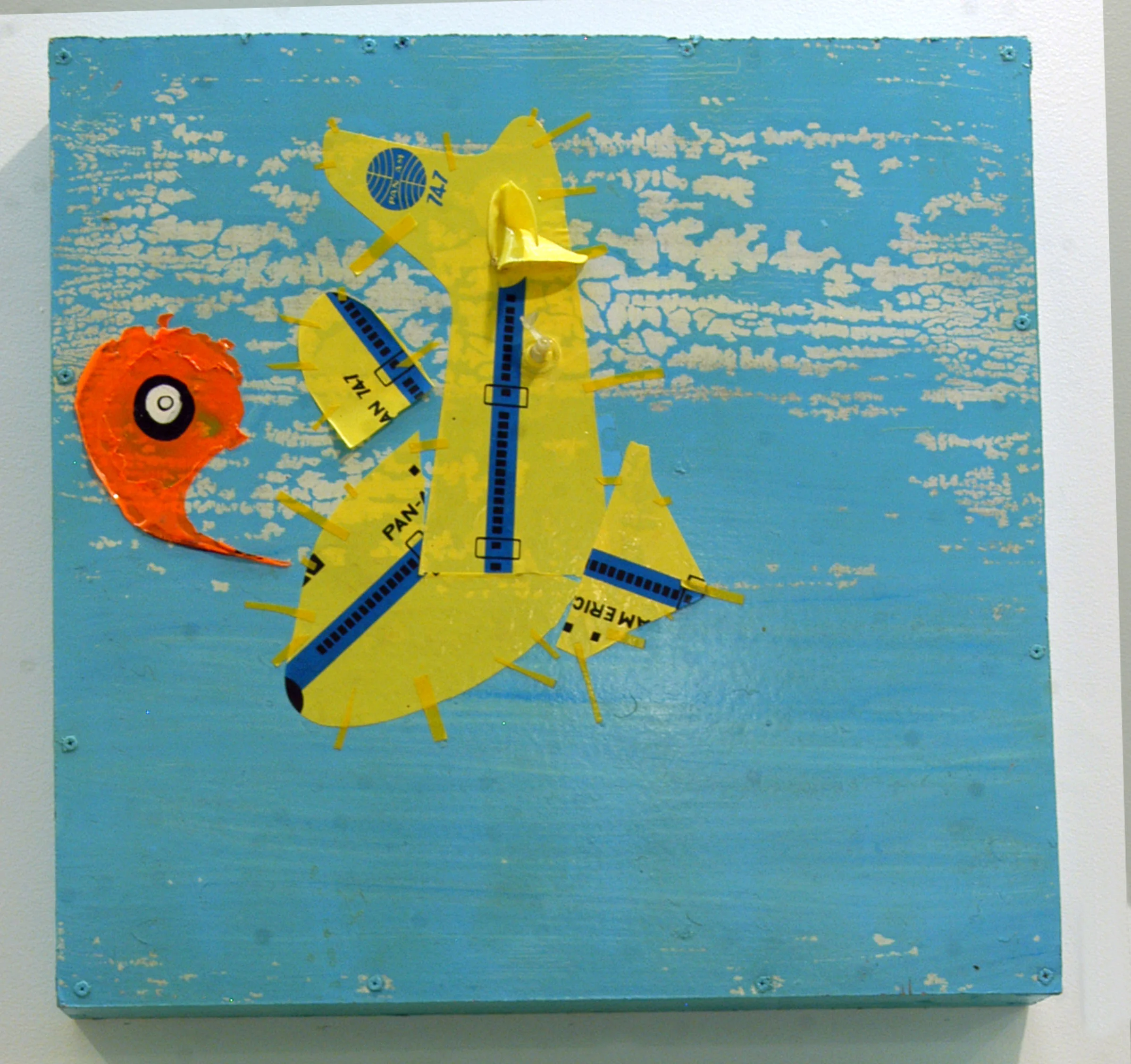 "Untitled 3" Mixed media on wood Variable dimensions 2011