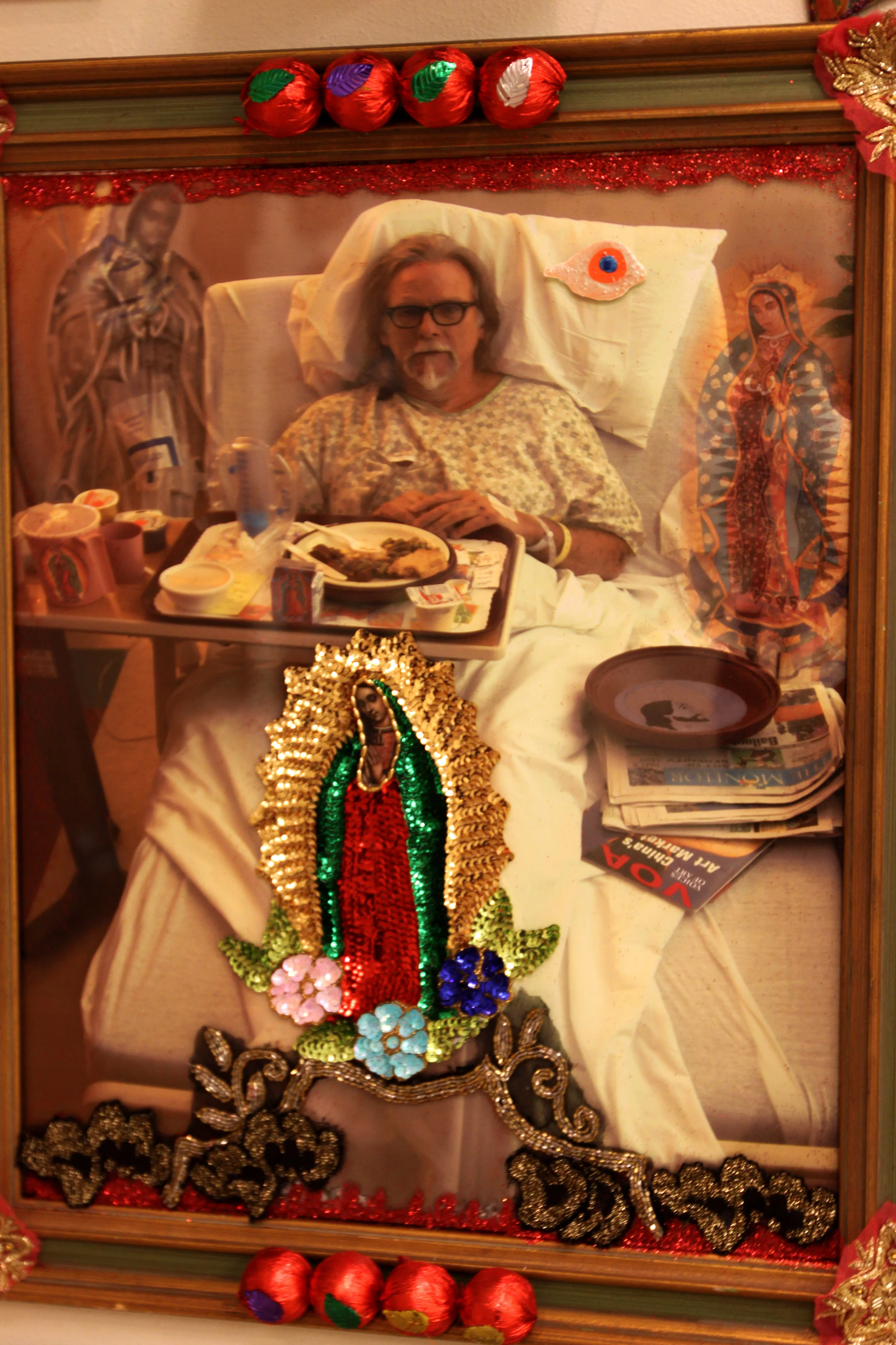 "Me in Hospital With Virgin and Madonna" Variable dimension