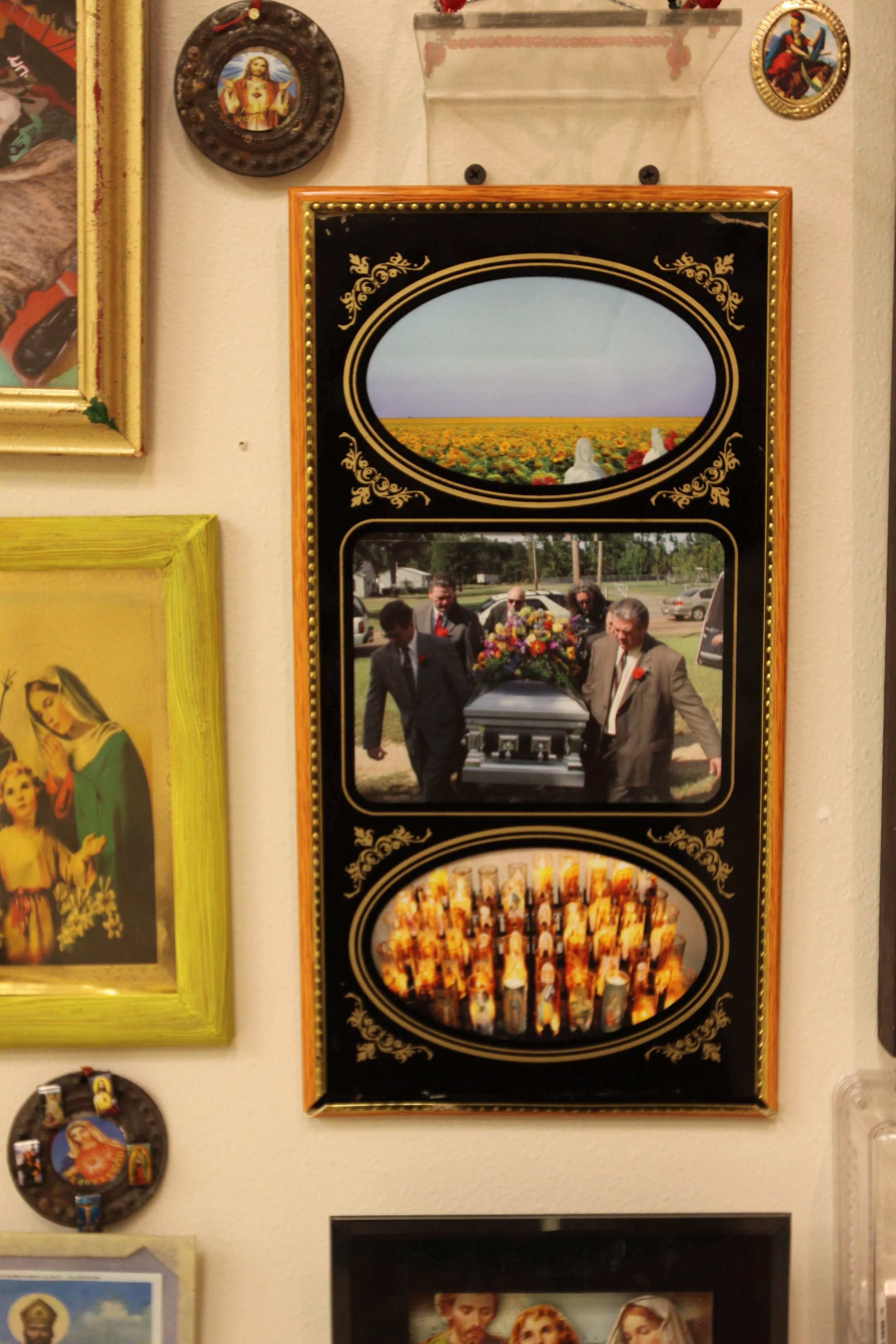 "Fathers Funeral" Installation view
