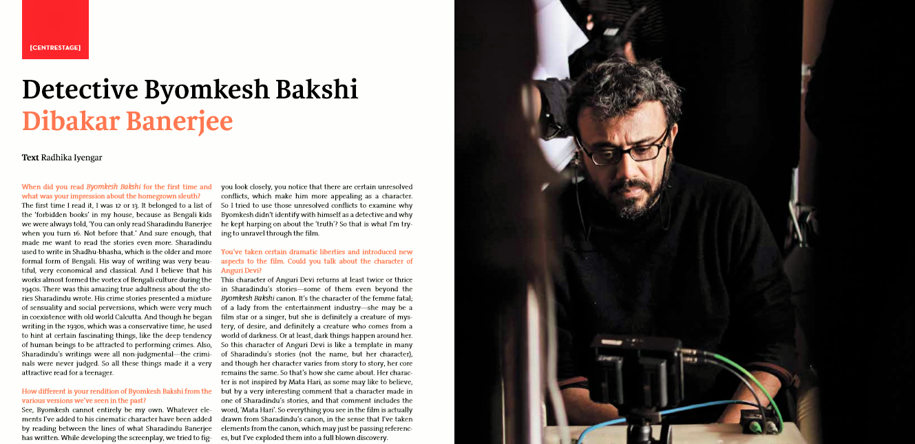 In Conversation with Dibakar Banerjee
