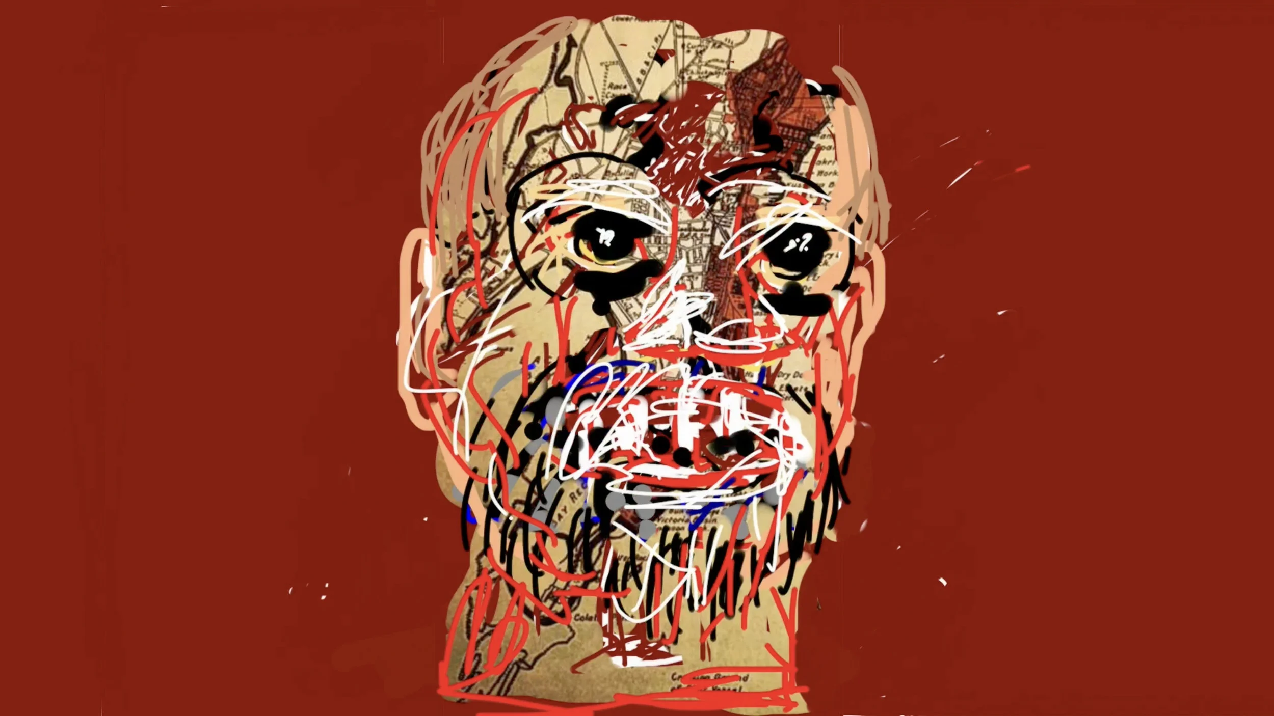 UBO ROI_2018, stop motion animation by Nalini Malani