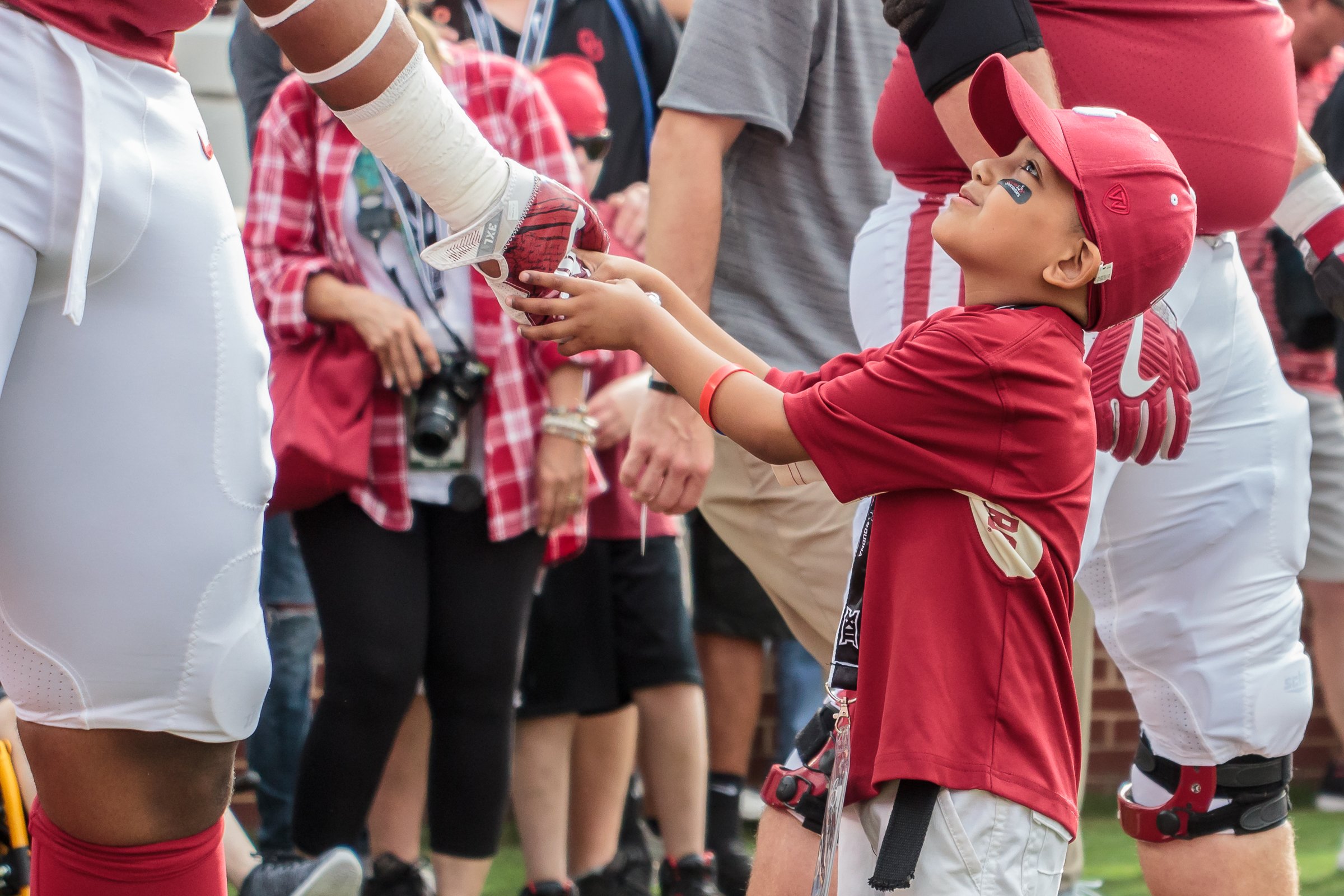 Mikey looking up at OU.JPG