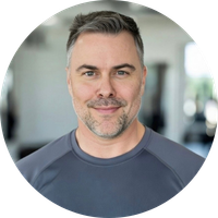 Brandon Peters, fitness trainer for actors and on-camera talent, professional headshot