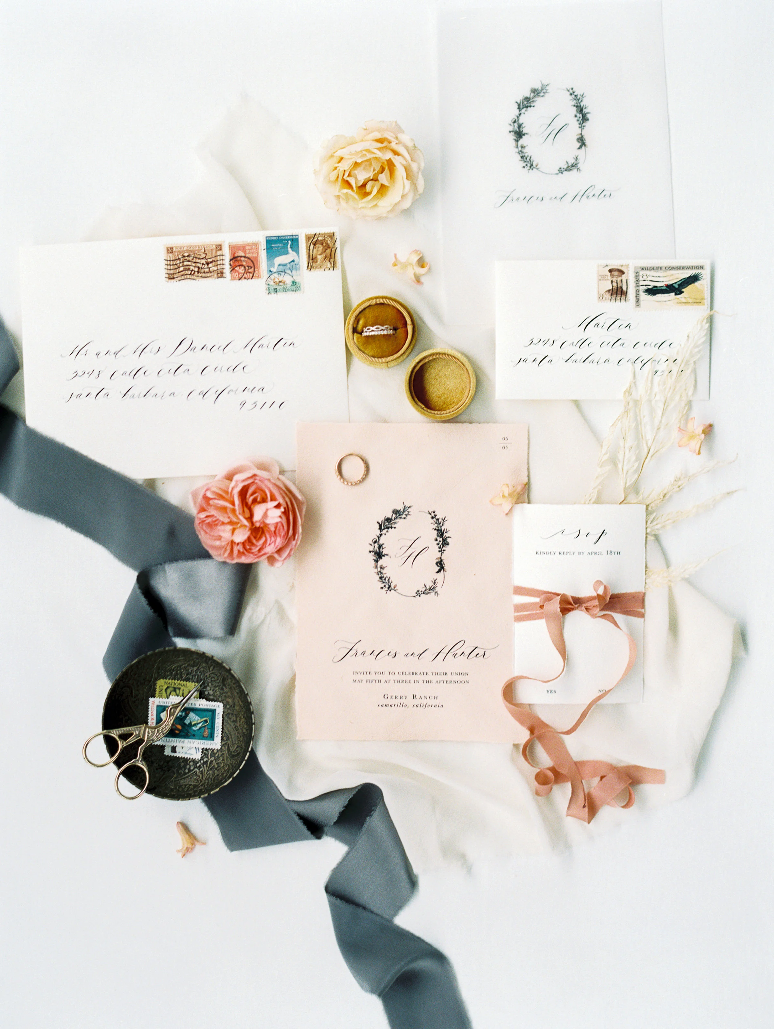 Kestrel Park Wedding Invitation Suite