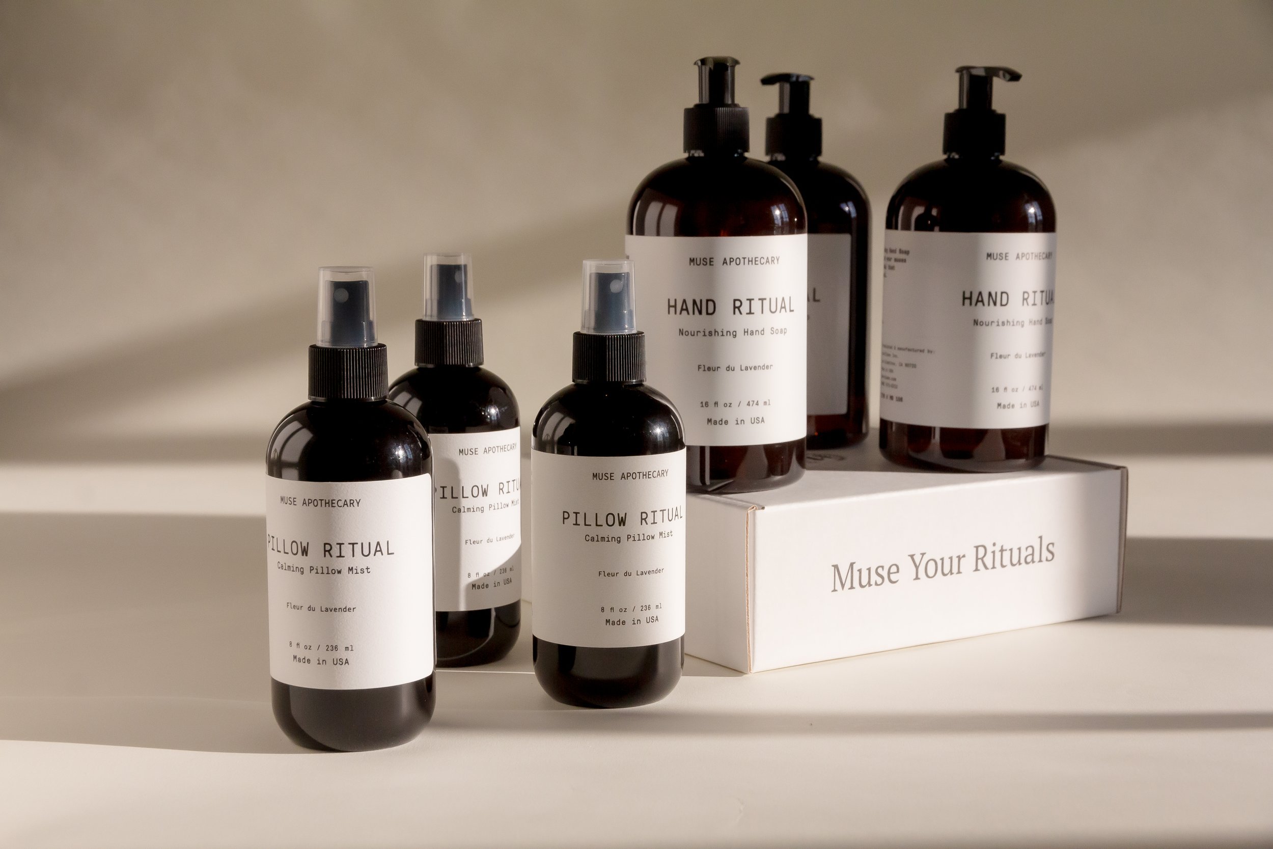 Muse Bath Apothecary Pillow Ritual - Botanical Collection - Aromatic,  Calming and Relaxing Pillow Mist, Linen and Fabric Spray - Infused with  Natural Aromathera…