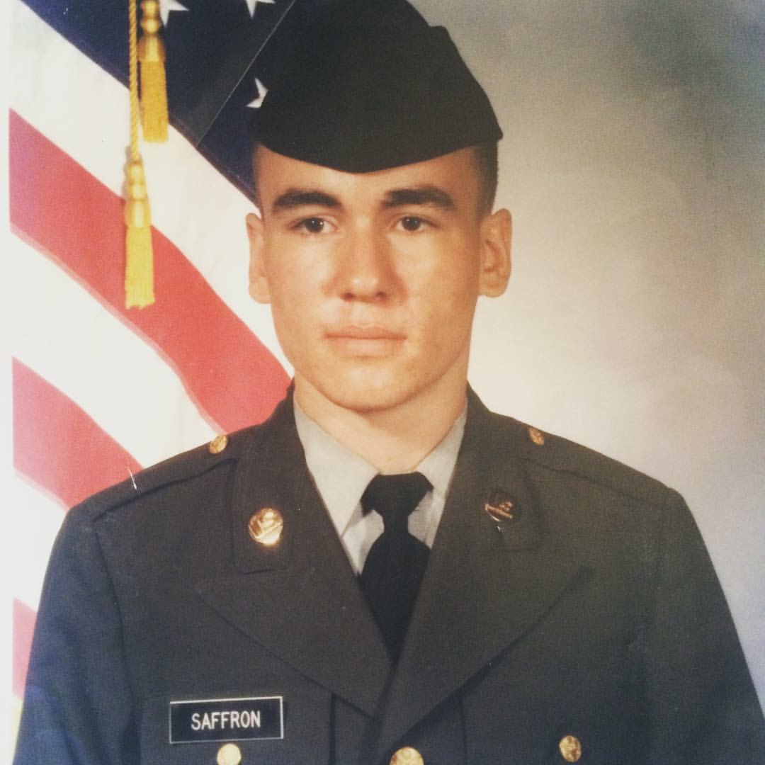 Terry Saffron at Ft. Leonard Wood in 1988. 