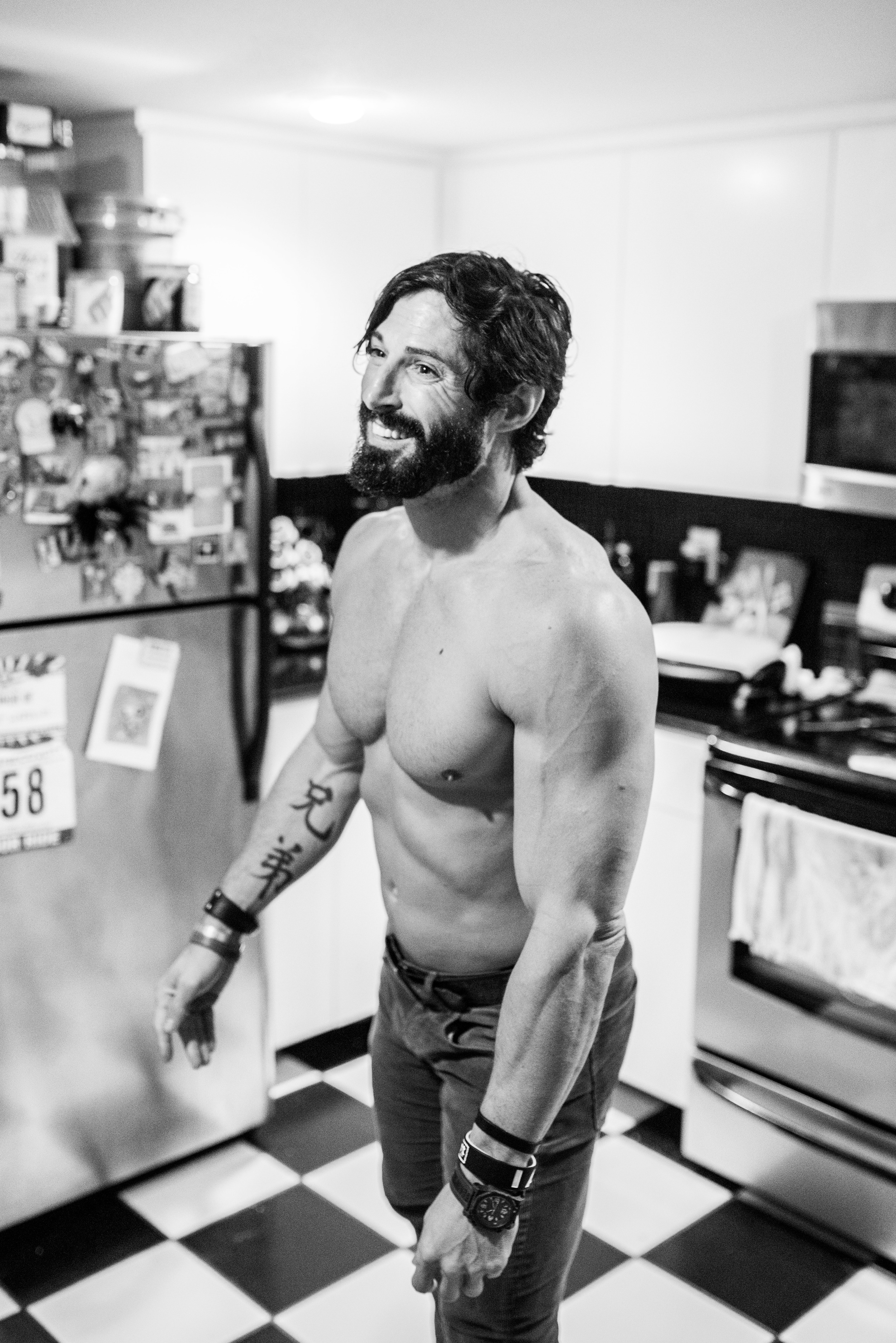 To those that know Rudy, this is how you'll usually see him; upbeat and always ready to laugh. 