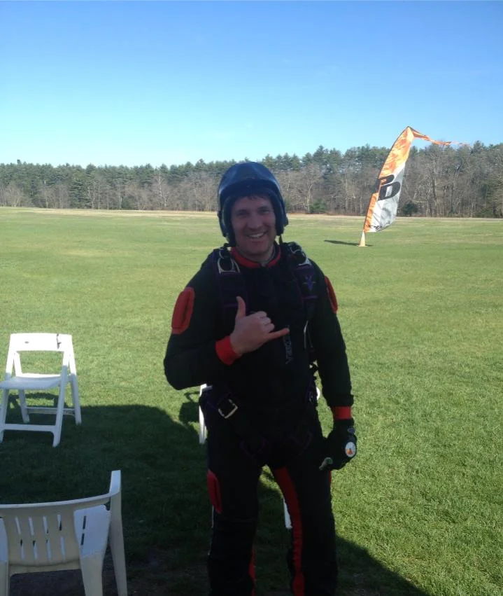 Miller after a jump, post-injury.