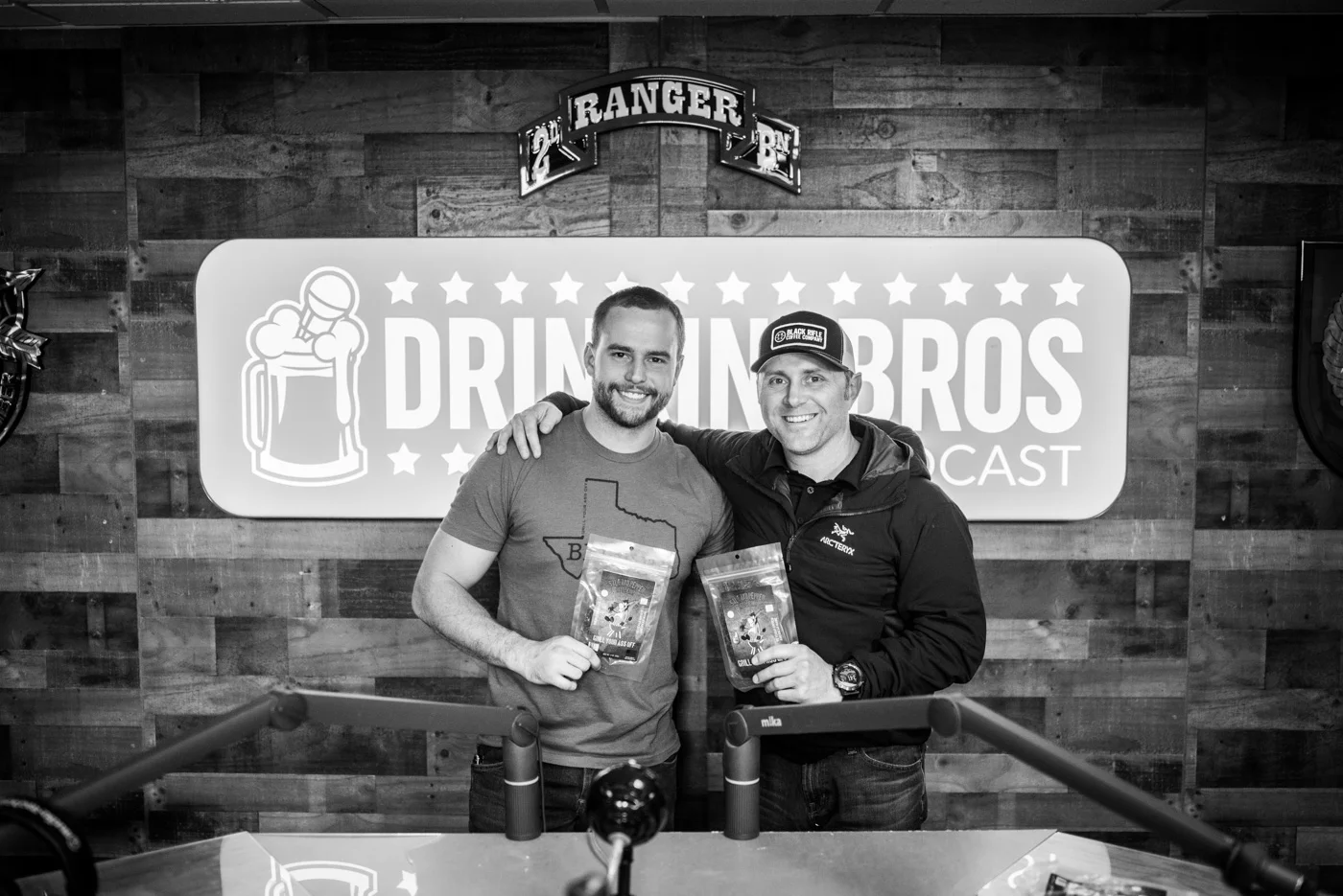 Evan with “Grill Your Ass Off” founder, Jason Murff.