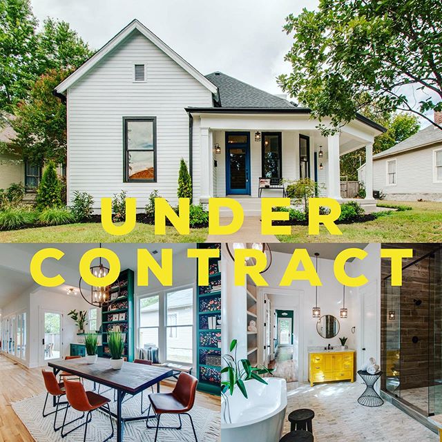After successfully navigating a multiple offers situation I&rsquo;m beyond happy to get one of my oldest friends #undercontract on this beautiful, fully renovated, East Nashville property renovated by the amazing @allthingskortneywilson.  IF you&rsqu