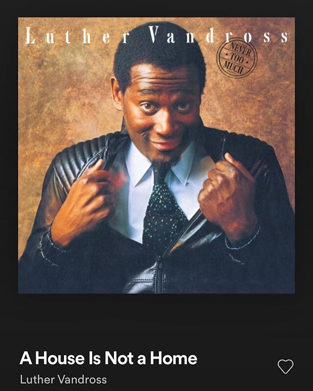Jamming this epic song tonight again for the first time in a loooooong time. The last stanzas bring the tears every time. Luther!!! #luthervandross #stillinlove #missyou #original #music