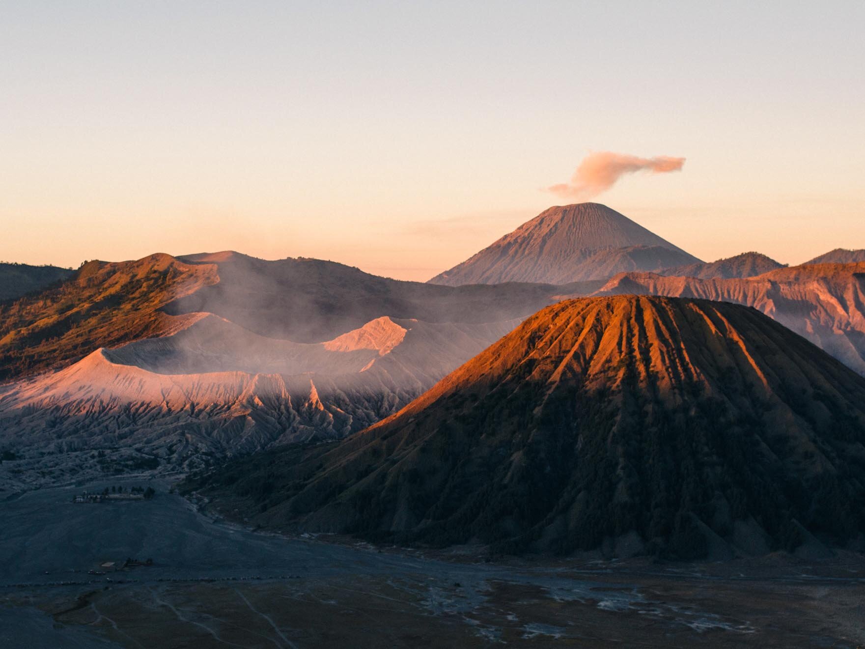 Mount Bromo Active Volcano, Sunrise Spectacle