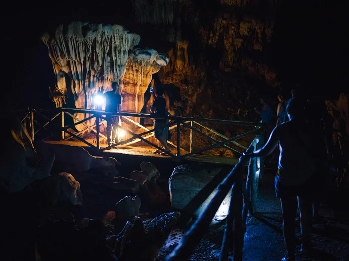 Discovering Erawan Falls & Phra That Cave by Motorbike