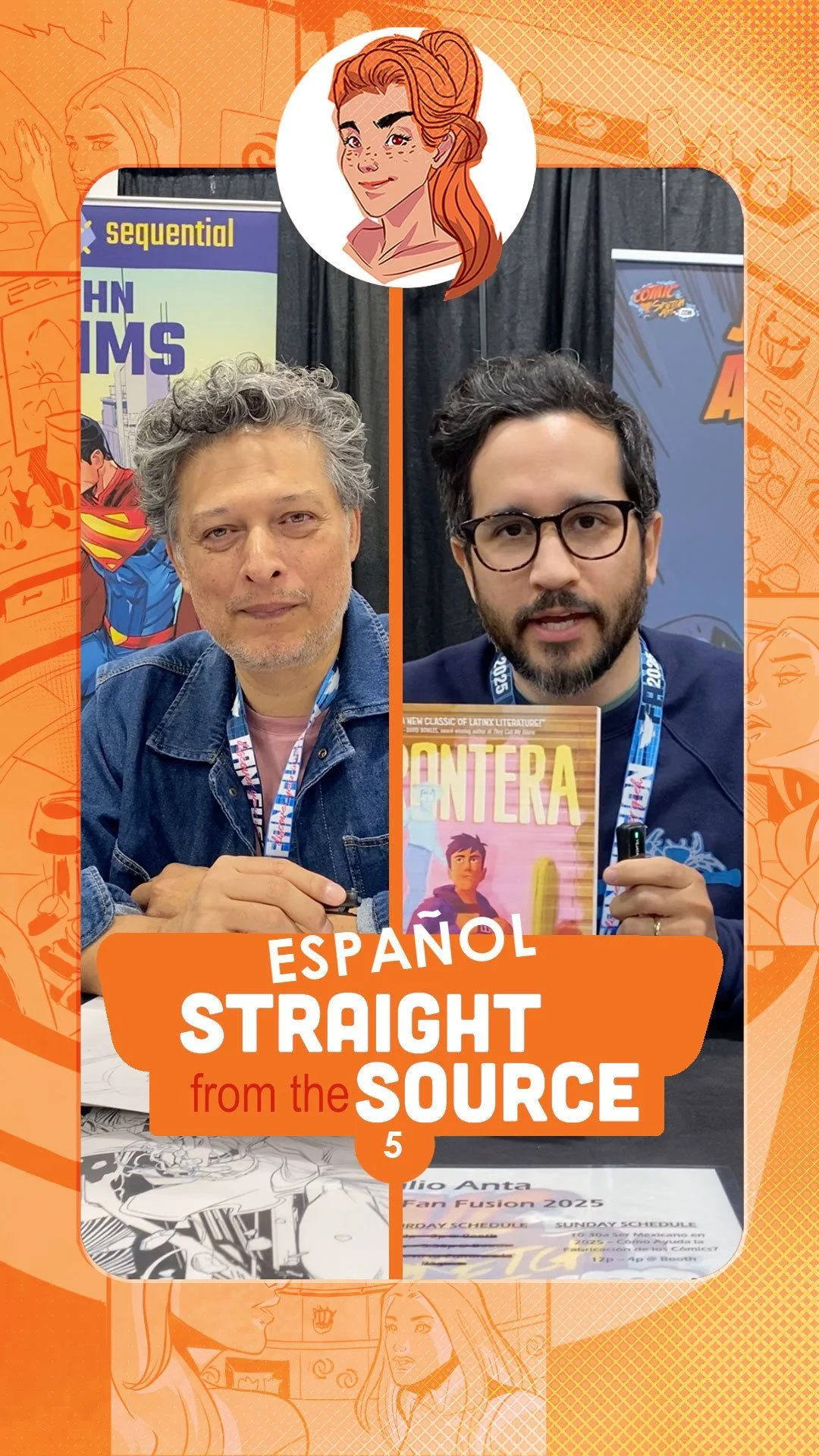 New Straight From The Source!
Artist @theartofjohntimms & writer @julioanta share their advice in Spanish πͺπΈ (English subs included).
Yes, you can make it in comics if you’re Latino. Our stories matter! πͺ
#StraightFromTheSource #ComicA