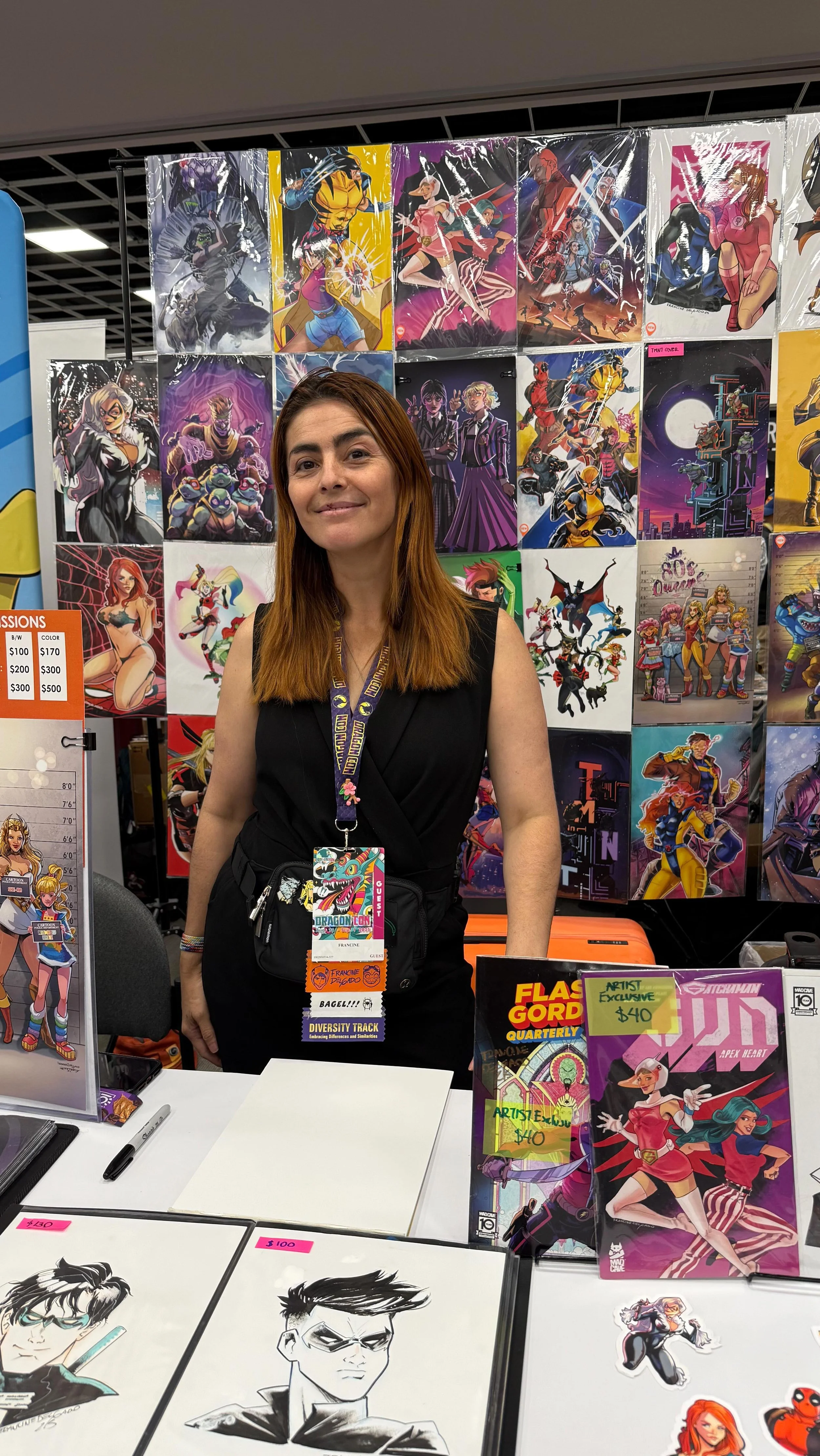 My first time at Dragon Con and the fans have been absolutely amazing! π©·β¨
And the con is only halfway through… can’t wait for what’s next!
#DragonCon #DragonCon2025 #ComicConvention #ConLife #ArtistAlley #ComicArt