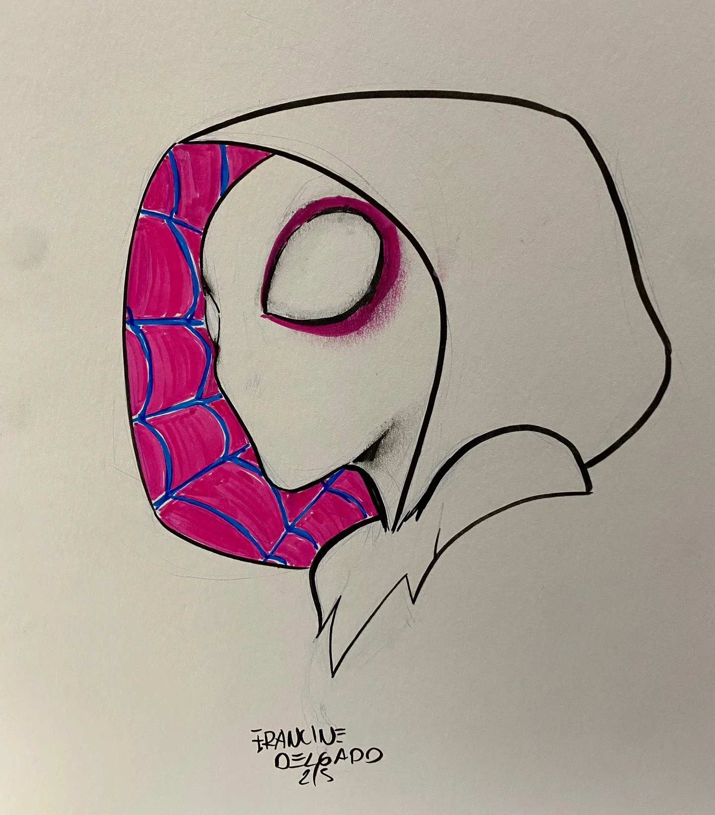 I’ve always loved drawing Spider-Gwen (or Ghost-Spider—what do you prefer to call her? π·οΈπ).
Her design is so simple, stylish, and chic—it never gets old!
#SpiderGwen #GhostSpider #SpiderVerse #MarvelComics #ComicArt #FanArtFrida