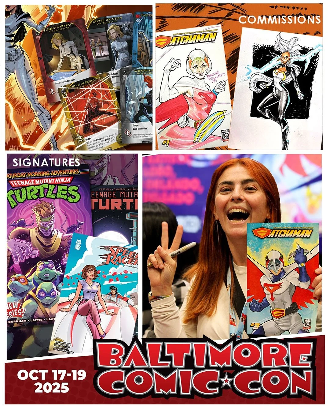 Baltimore comicon Guest
Excited to share the news—this fall I’ll be a guest at Baltimore Comic-Con!
π
September 20-22, 2025
π Baltimore Convention Center
I’m now taking pre-show commissions — DM me for details and to secu