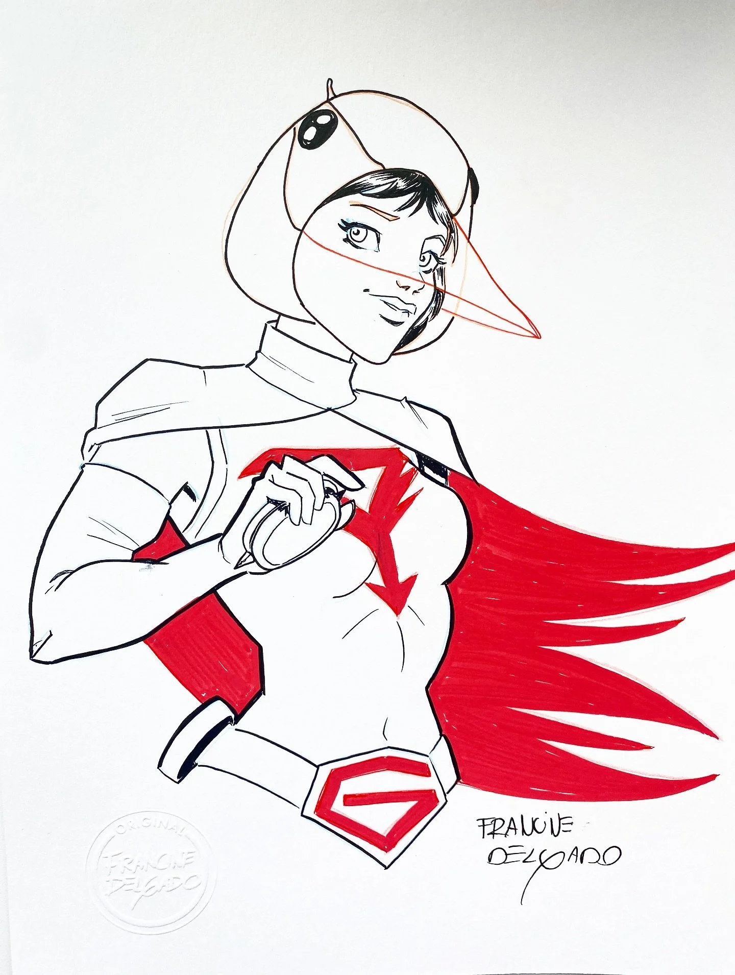 Commission for NYCC π₯
Jun the Swan from Gatchaman! π
Loved bringing this classic anime hero to life for a fan at New York Comic Con.
β¨ DM for commissions or convention pre-orders!
#Gatchaman #JunTheSwan #BattleOfThePlanets #AnimeArt #MangaArt #Com
