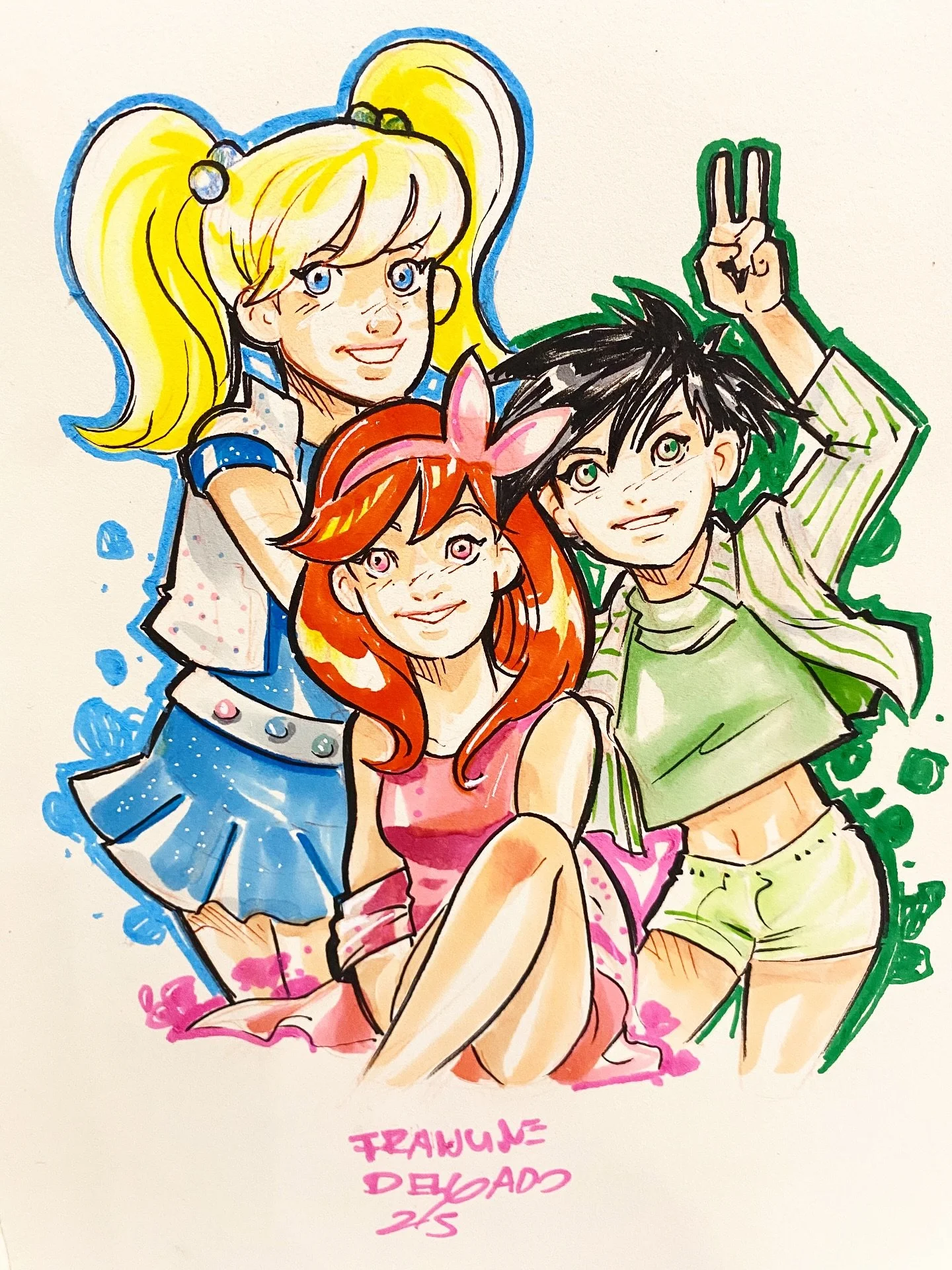 Powerpuff Girls
Had so much fun reimagining Blossom, Bubbles, and Buttercup in my style! β¨
I love giving classic characters a new twist while keeping their original charm. πππ
π¨ Commission piece — thank you to the collector who requested