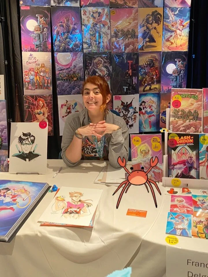 Last day at Artist Alley just at @comicconthecruise .