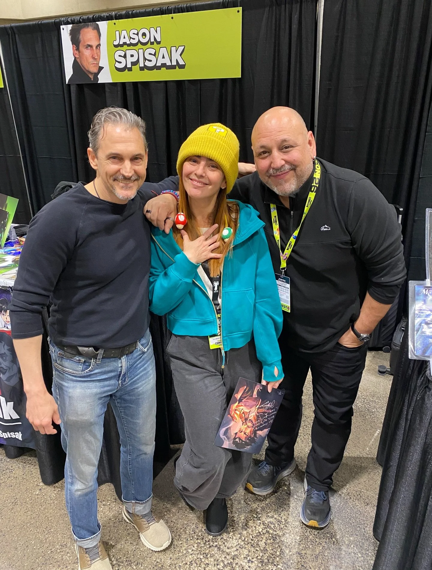 At Toronto Comicon I got to meet Jason Spisak and JB Blanc at my table&hellip; and yes, I had a mini &ldquo;wait WHAT&rdquo; moment when I realized who they voiced 🤯

I did a couple of sketches for them and of course forgot to take photos 😂
Went ba