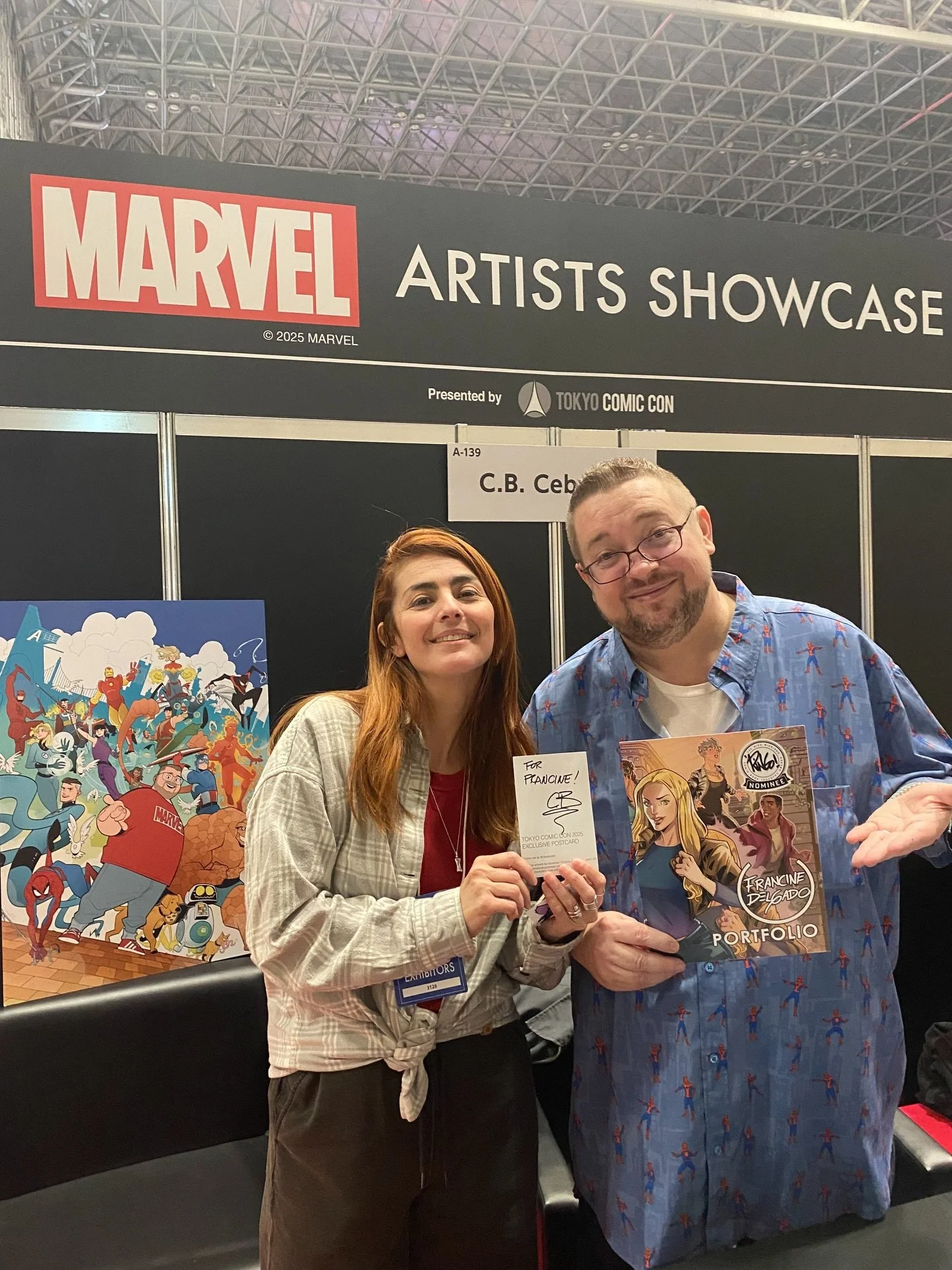 Tokyo Comic Con photo dump! ✨
Still can&rsquo;t believe how amazing this weekend was.
Thank you to all the incredible fans, friends, and creators I got to meet here &mdash; you made this experience unforgettable 🤍🇯🇵
Thank you @tokyocc.official 
また