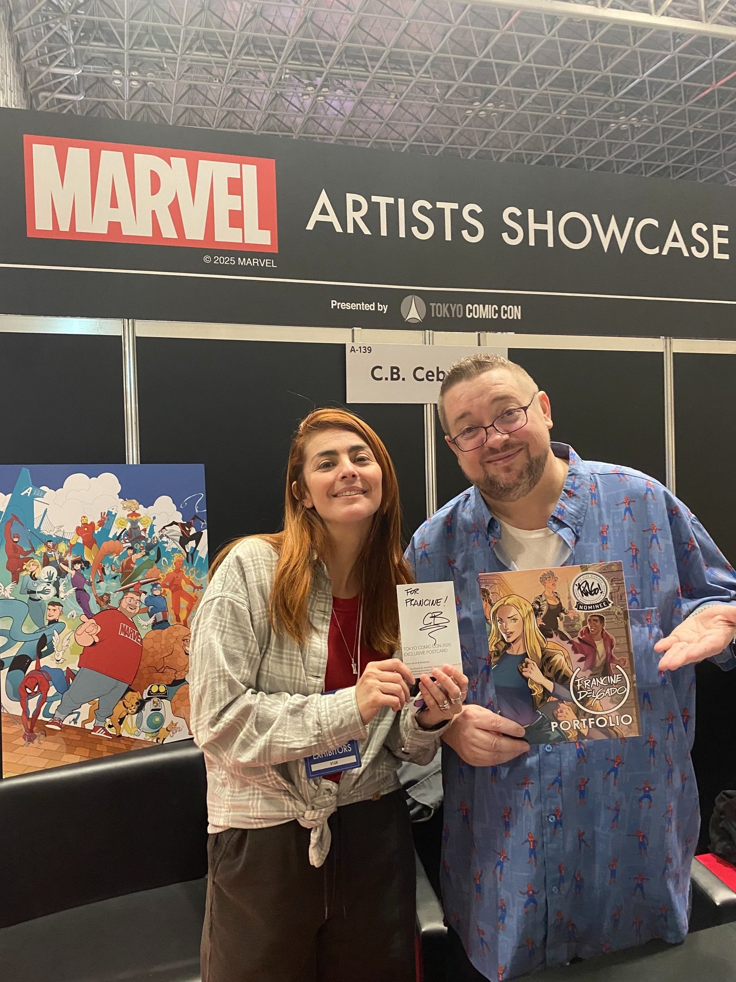 Tokyo Comic Con photo dump! ✨
Still can&rsquo;t believe how amazing this weekend was.
Thank you to all the incredible fans, friends, and creators I got to meet here &mdash; you made this experience unforgettable 🤍🇯🇵
Thank you @tokyocc.official 
また